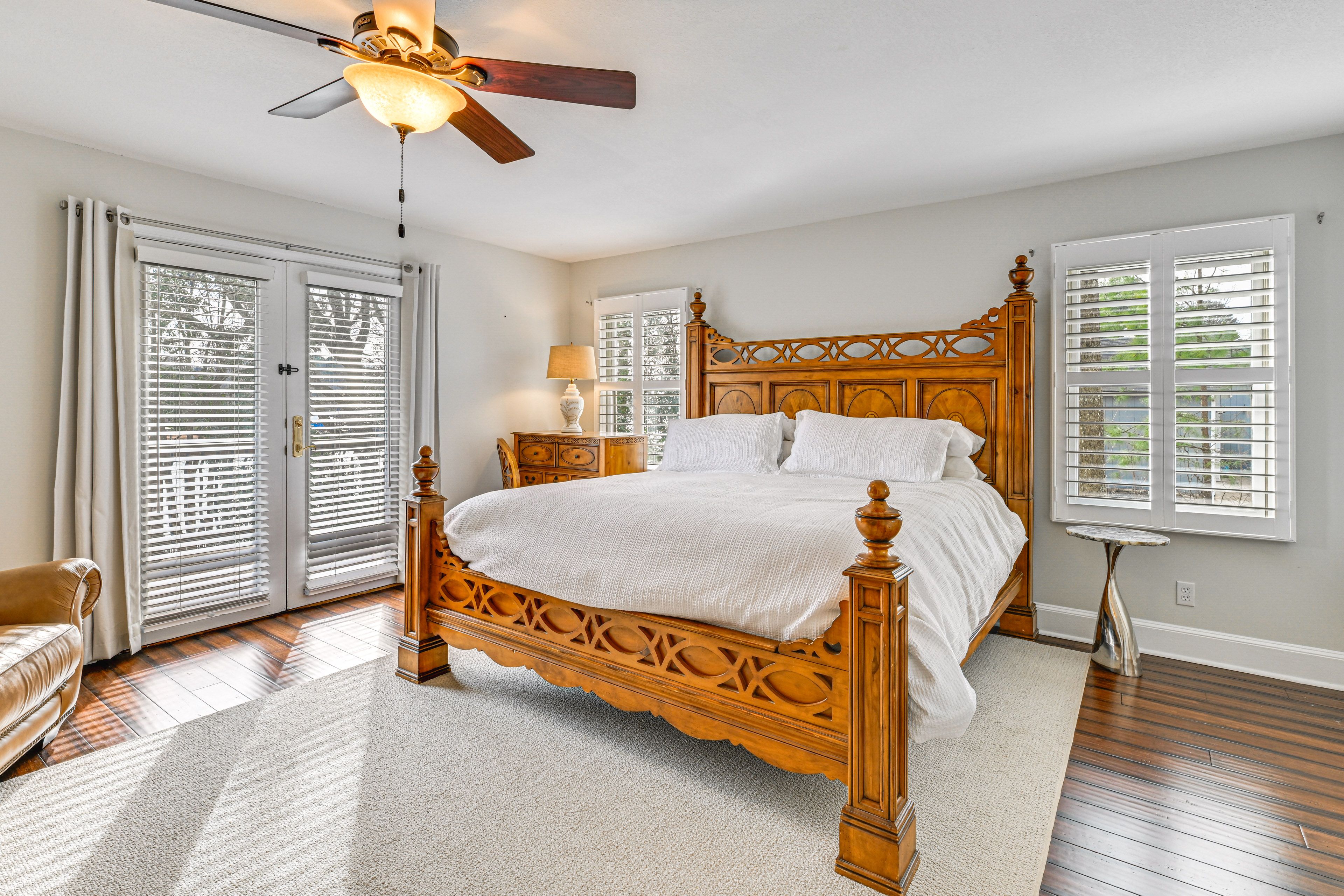 Bedroom 1 | King Bed | Linens Provided | Main Level