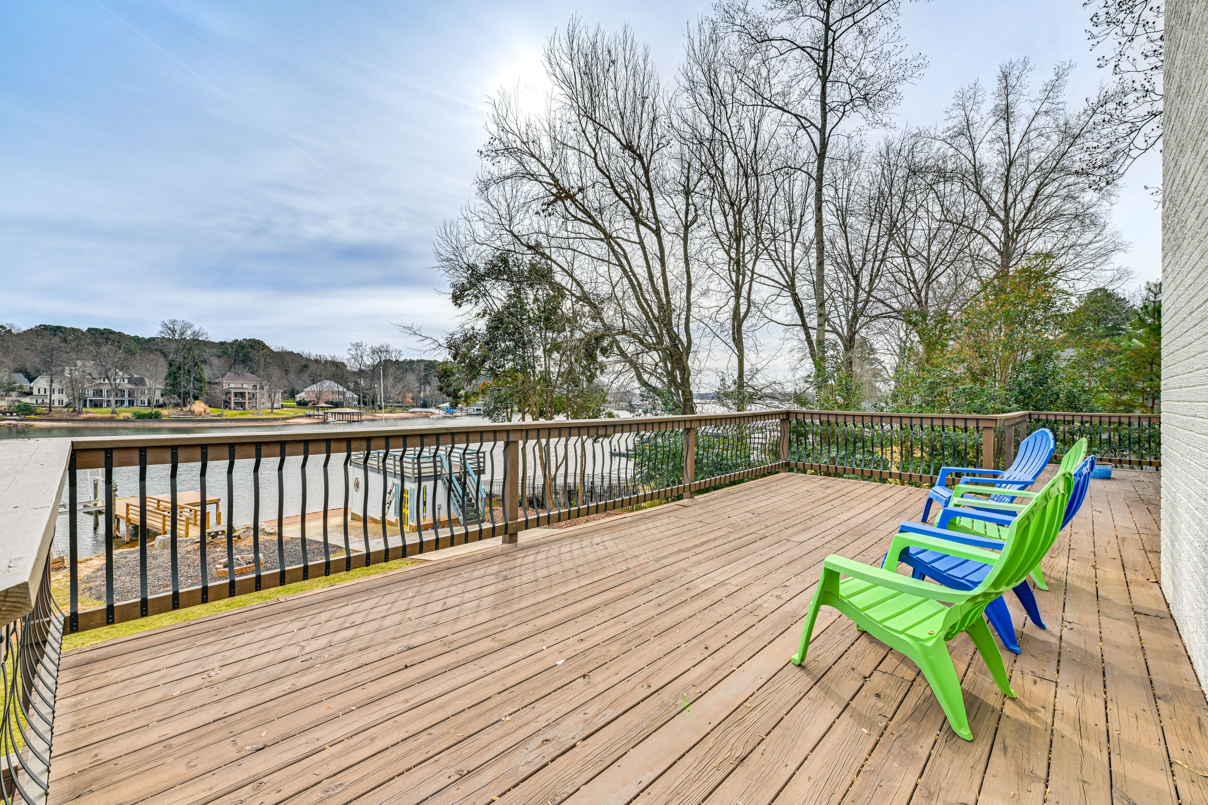 Deck | Blackstone Grill | Multi-Level Home