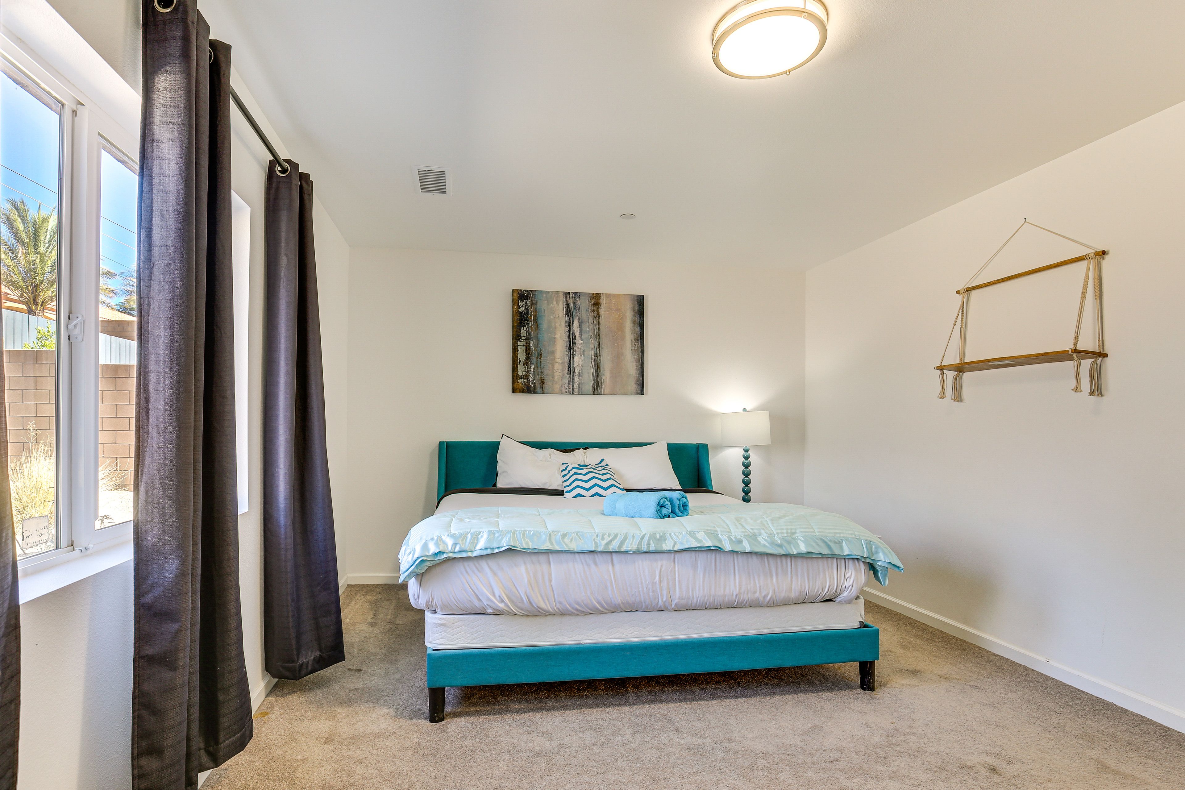Bedroom 1 | King Bed | Linens Provided | Smart TV