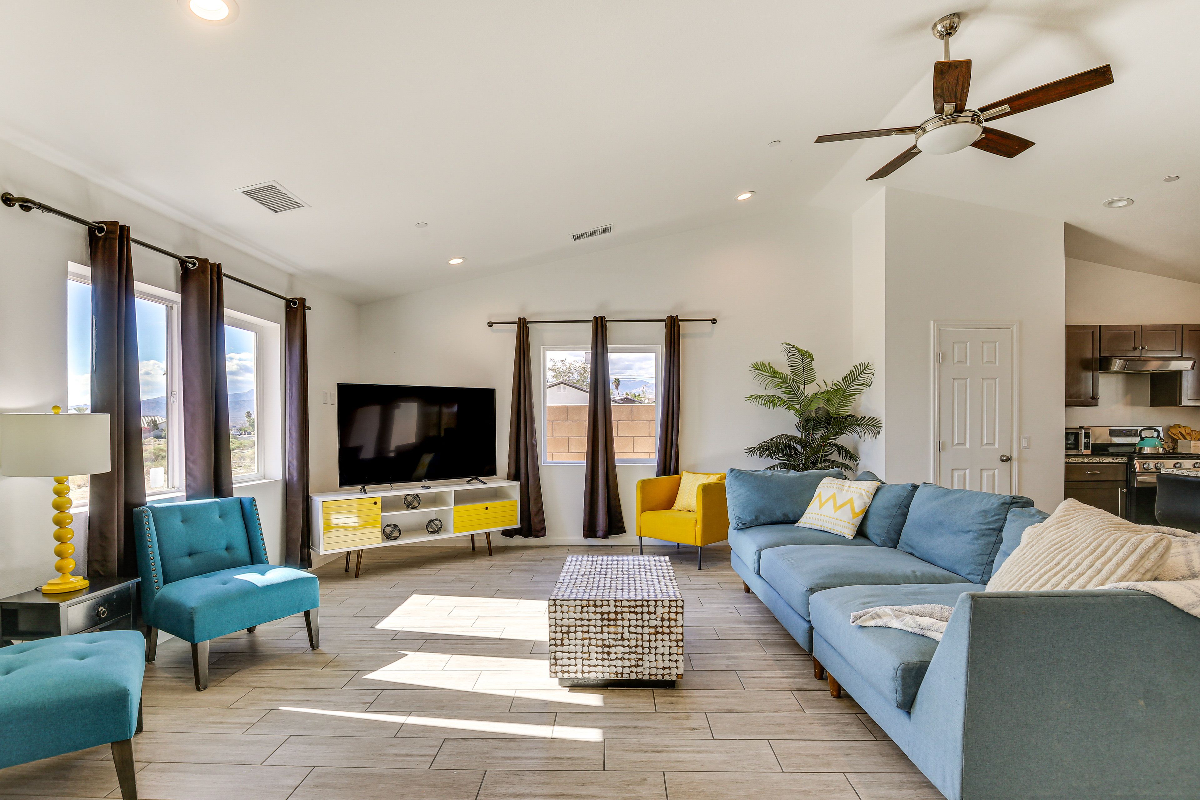 Desert Hot Springs Vacation Rental | 3BR | 2BA | Step-Free Access | 3,400 Sq Ft