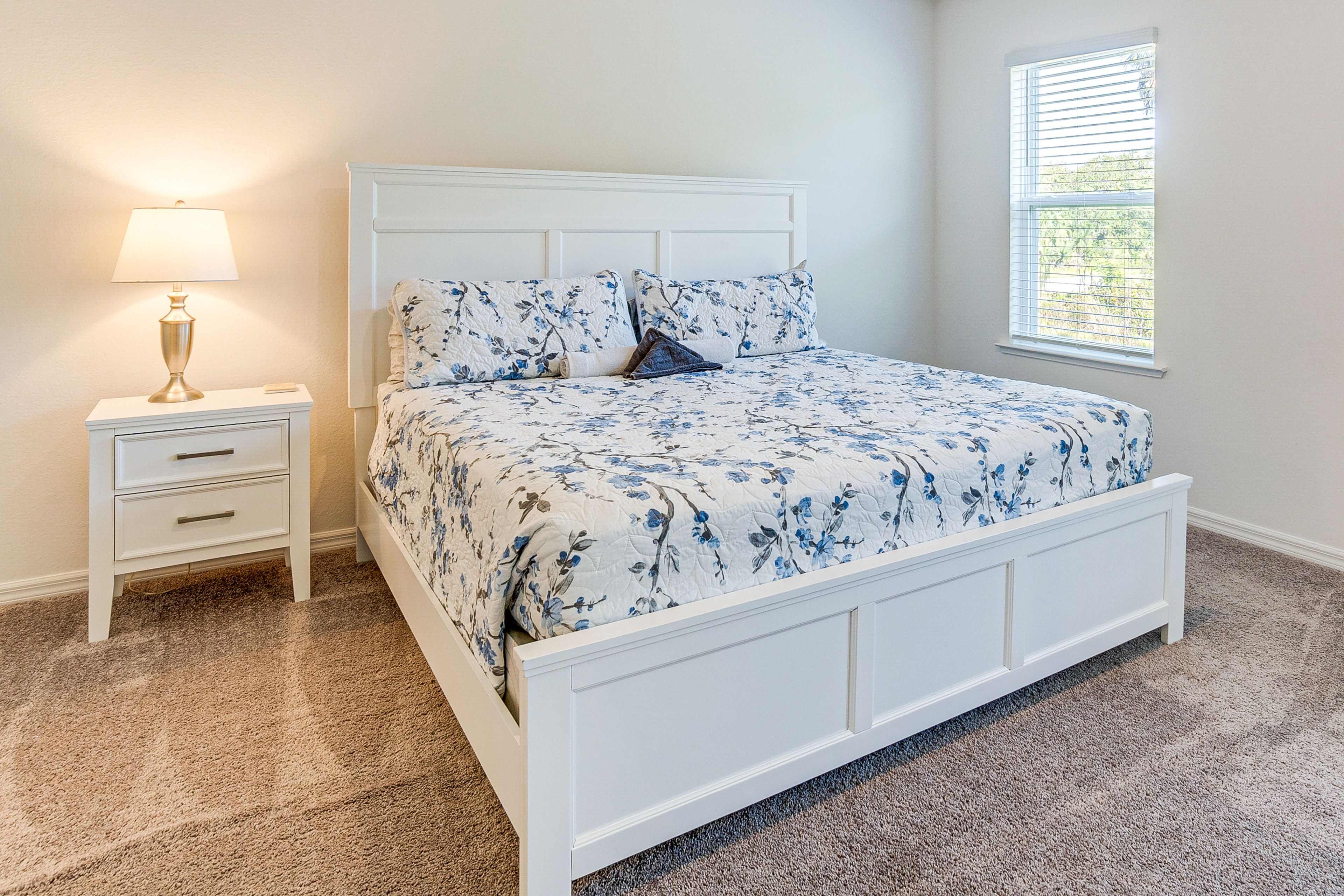 Bedroom 1 | King Bed | Linens Provided | En-Suite Bathroom