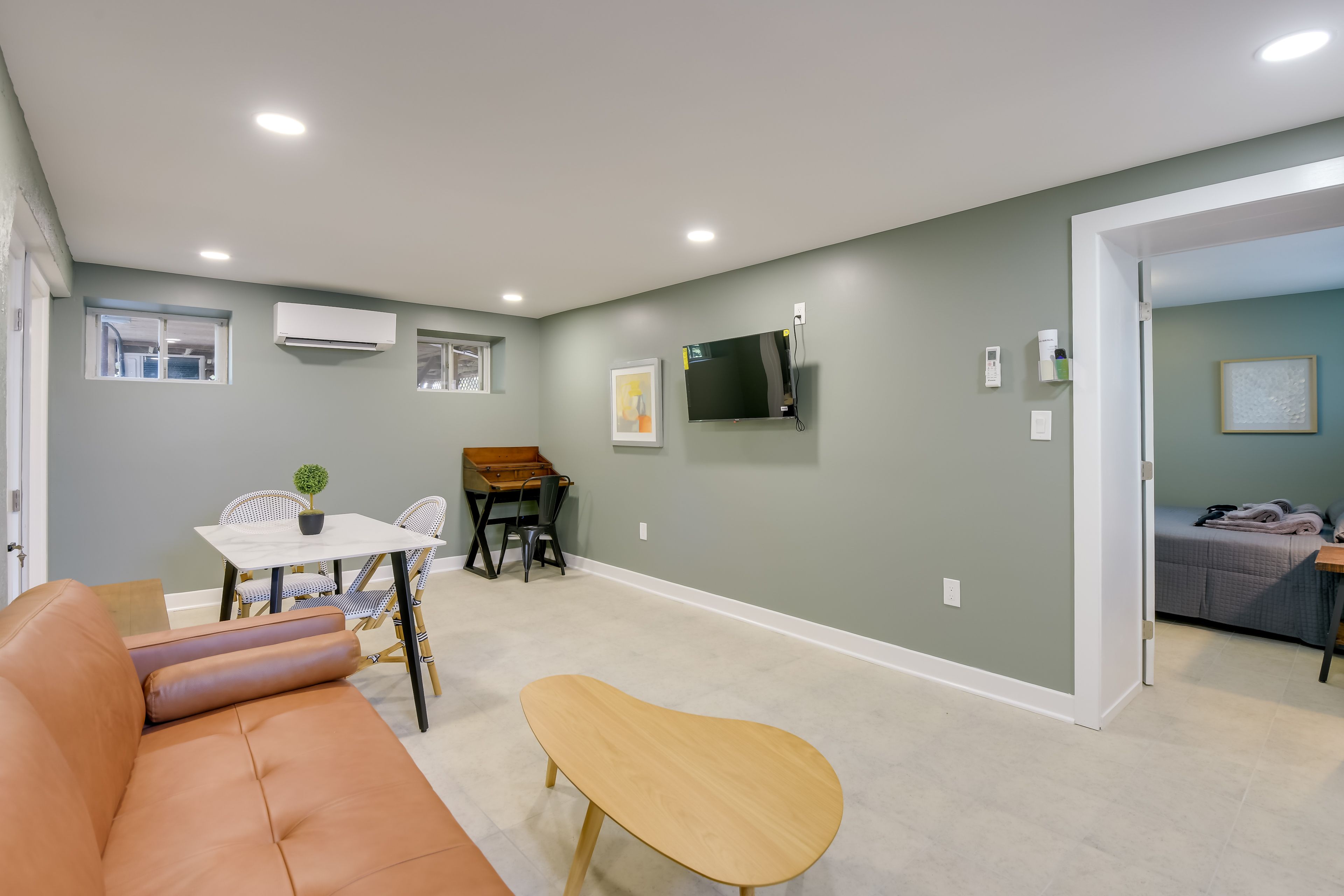 Apartment Interior | Free WiFi | Central A/C & Heat