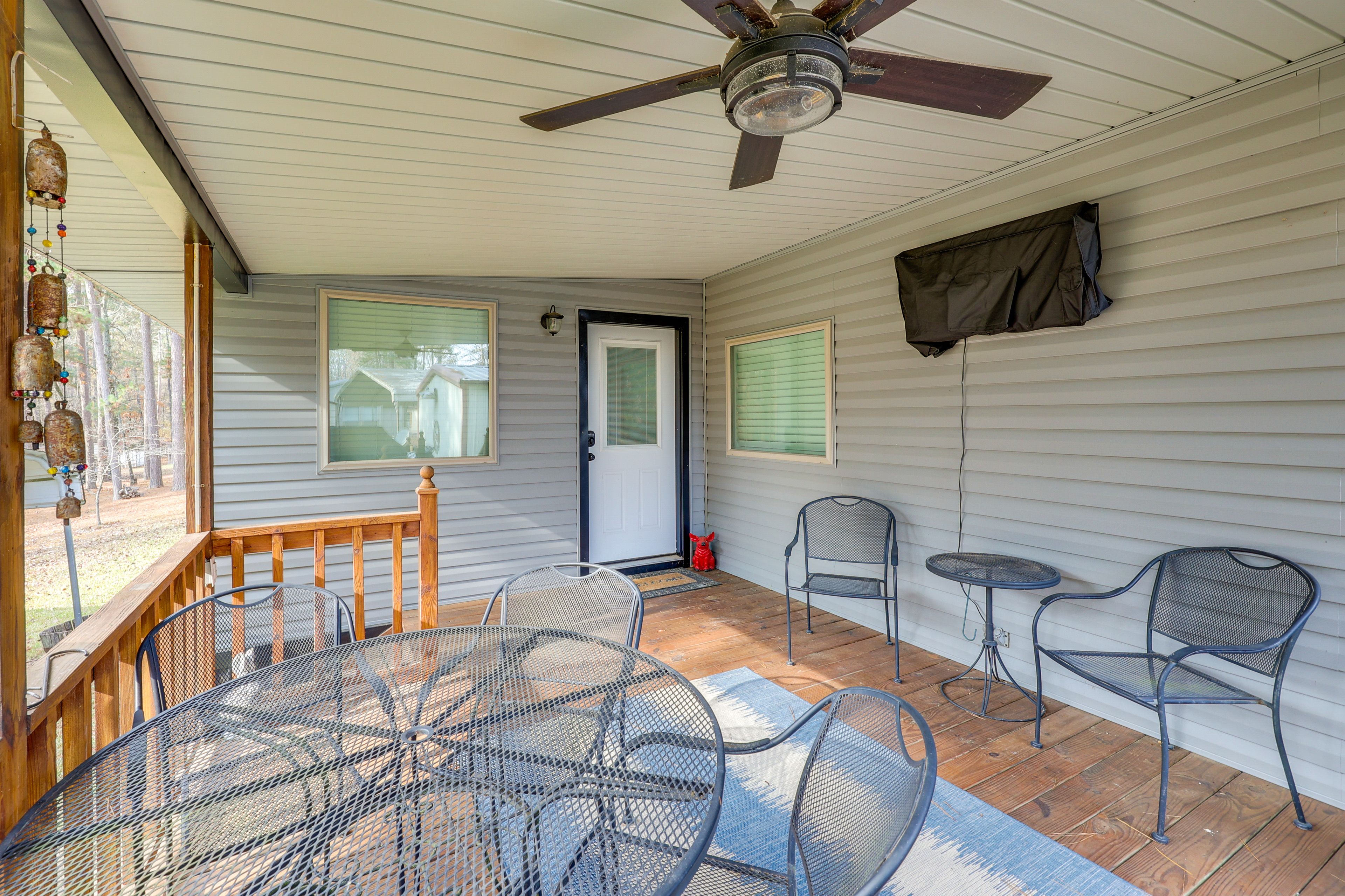 Front Deck | Flat-Screen TV | Grill | Dining Areas