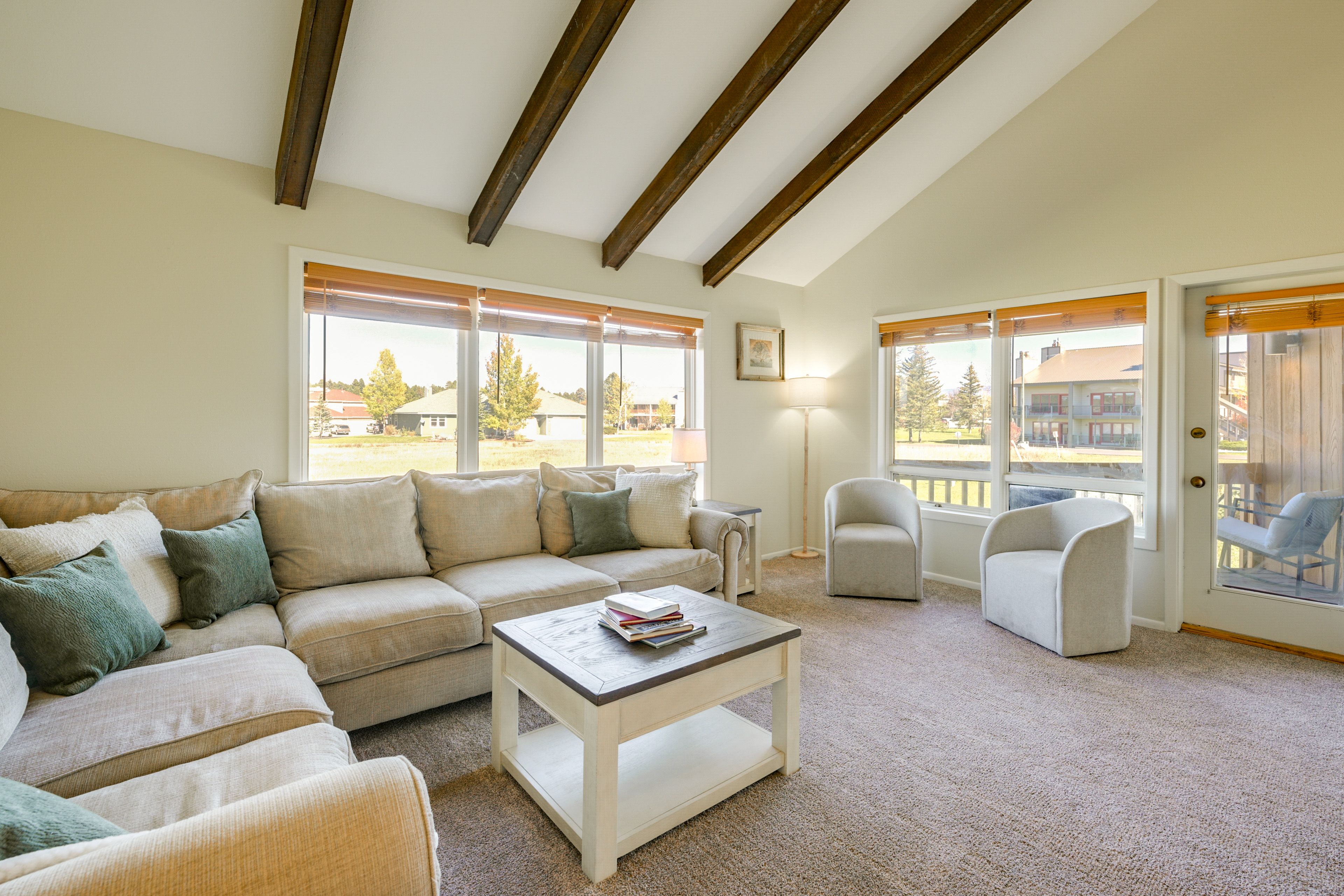 Living Room | Free WiFi | Queen Murphy Bed | 1st Floor