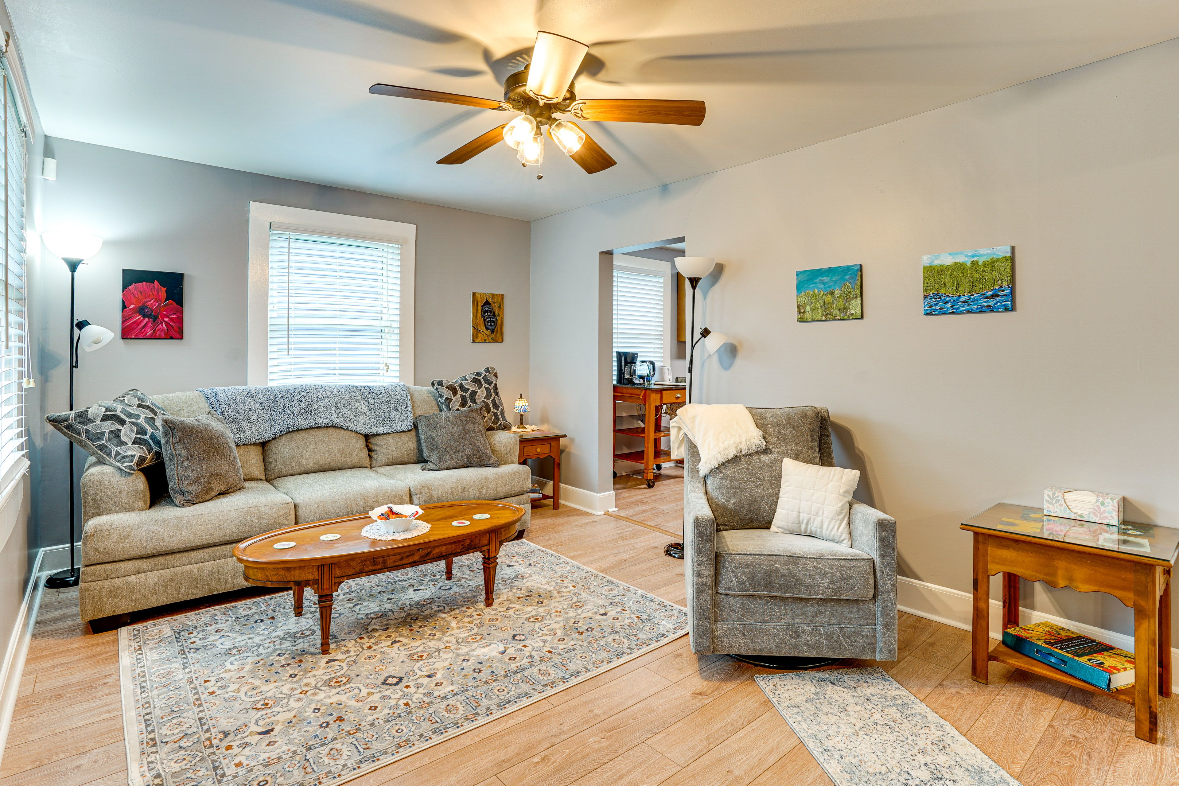 Living Room | Free WiFi | Queen Sleeper Sofa