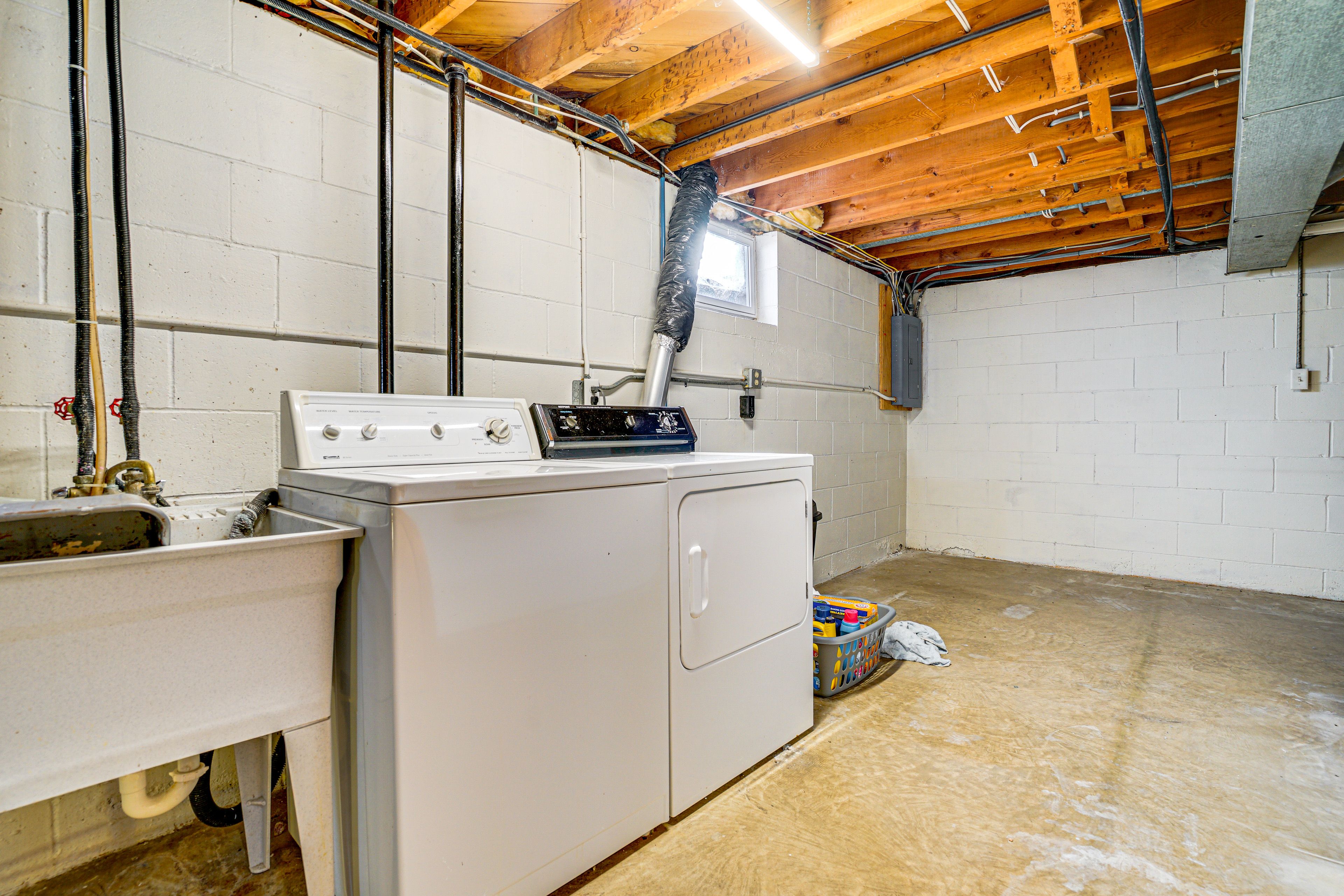 Laundry Room | Detergent | Iron & Board | Lower Floor