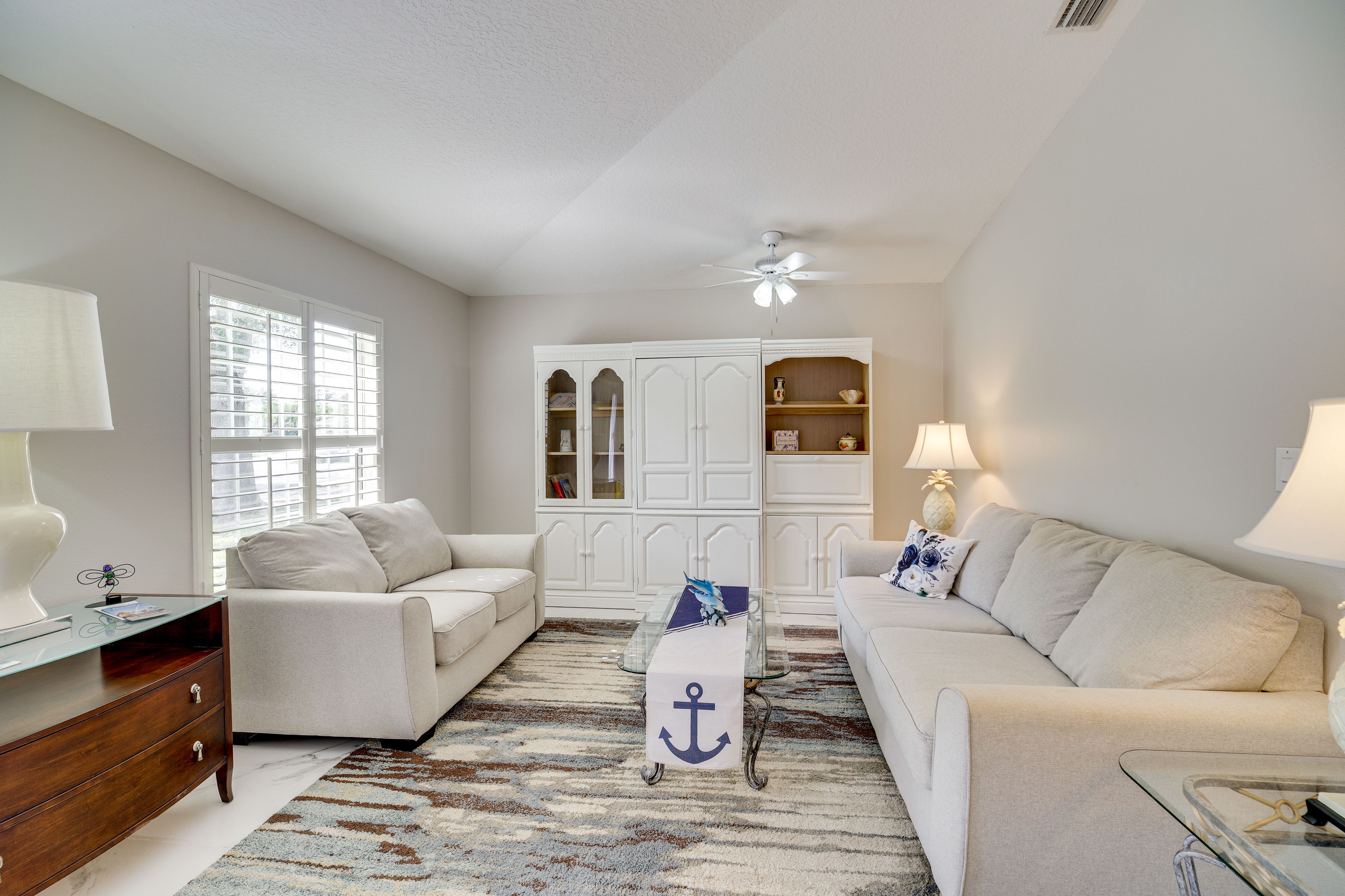 Property Interior | Single-Story Home | Free WiFi | Central A/C & Heating