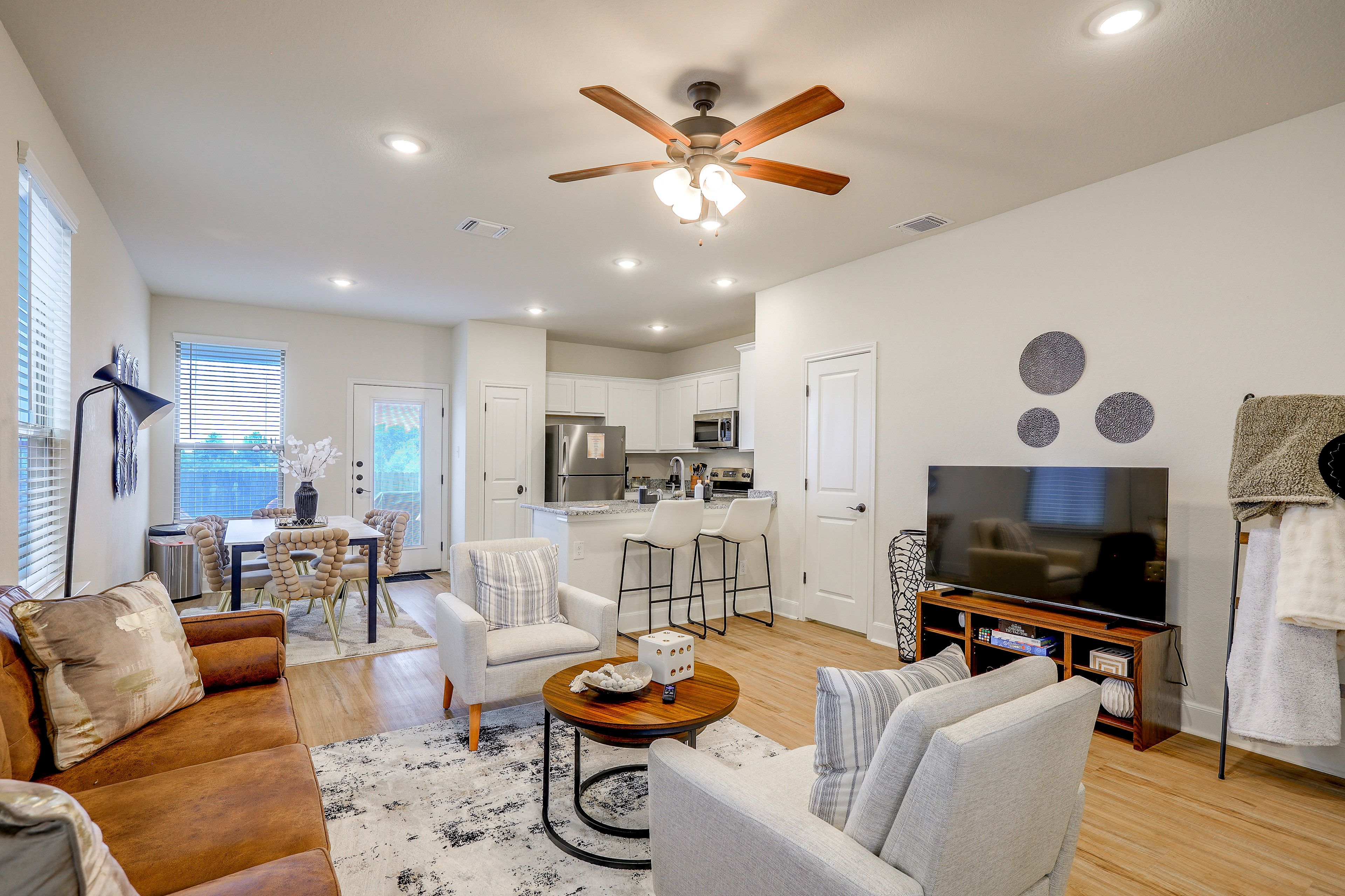 San Antonio Vacation Rental | 3BR | 2.5BA | 1,400 Sq Ft | Stairs Required