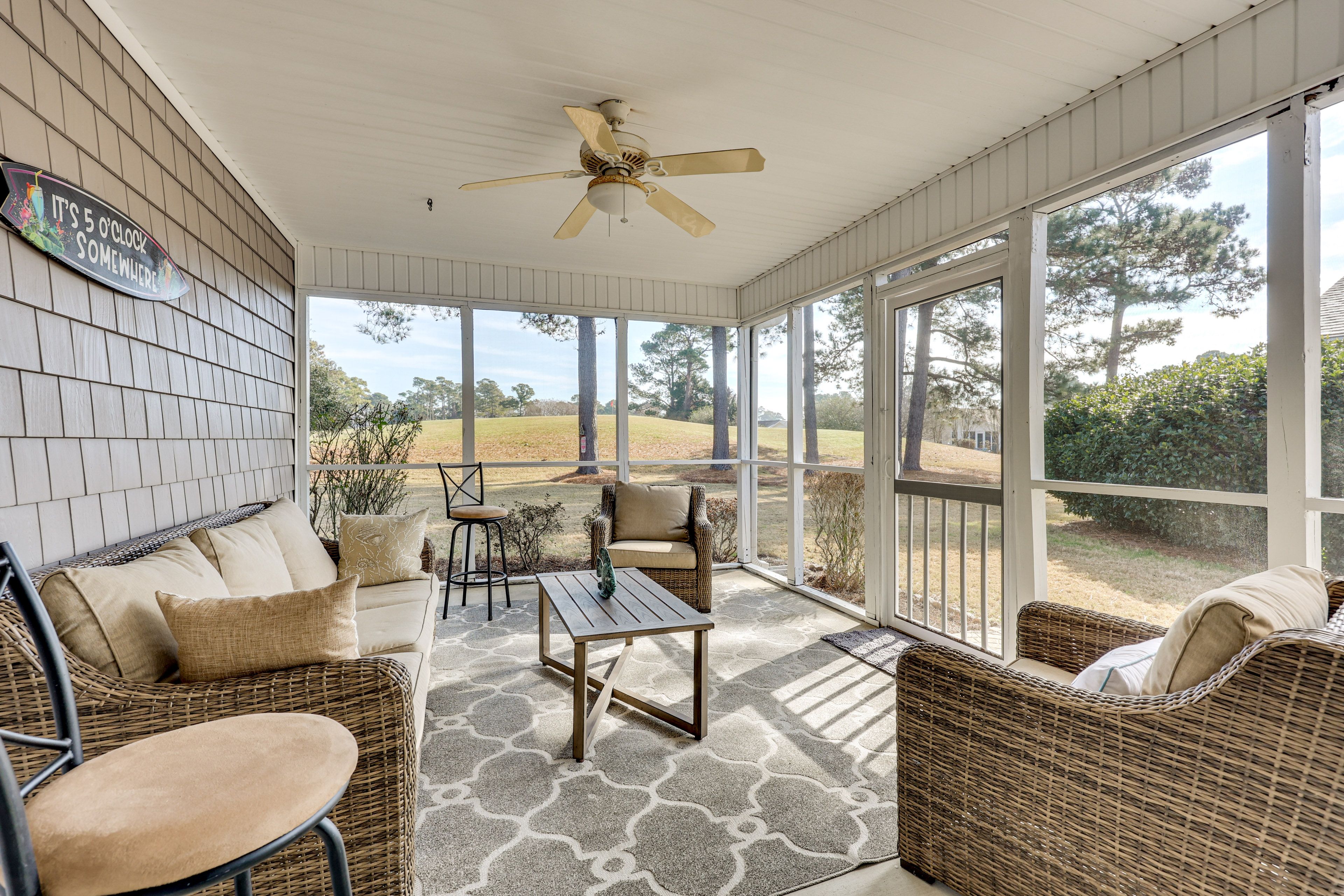 Southport Vacation Rental | 3BR | 2BA | 1,382 Sq Ft | Small Step to Enter