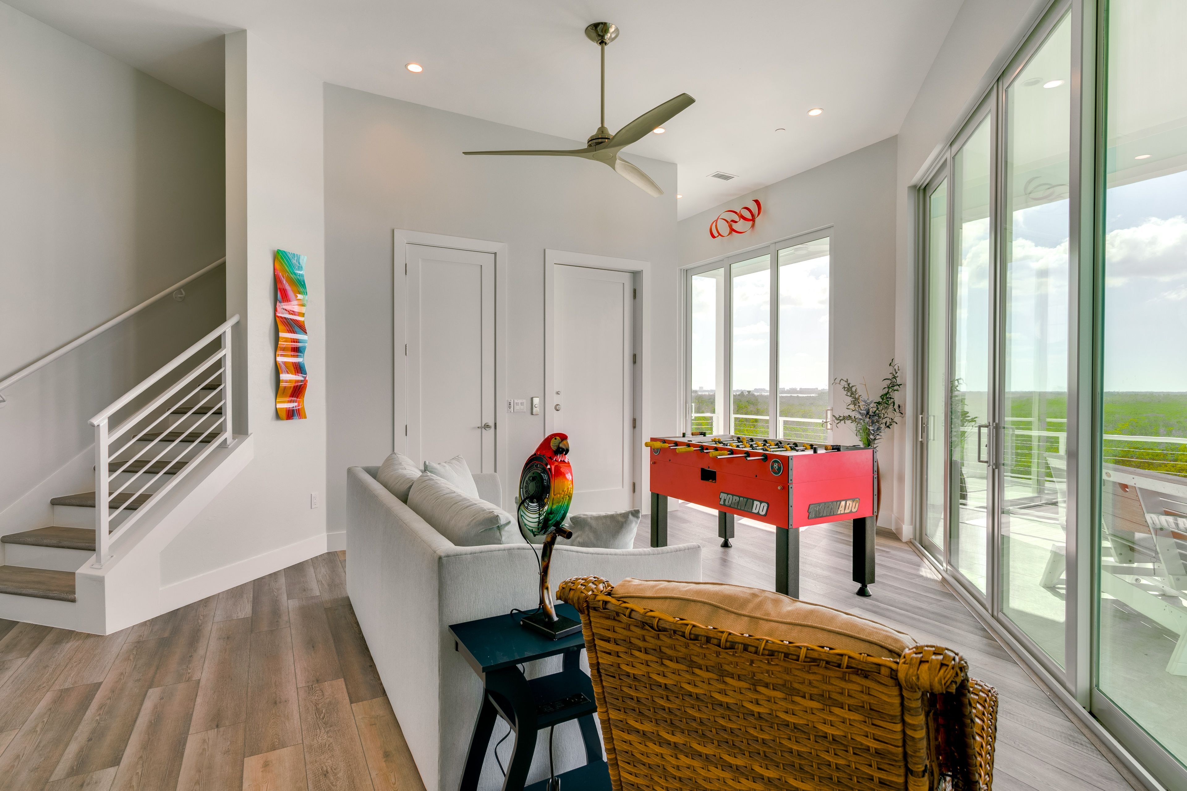 Game Room | 3rd Floor | Full Sleeper Sofa | Foosball Table