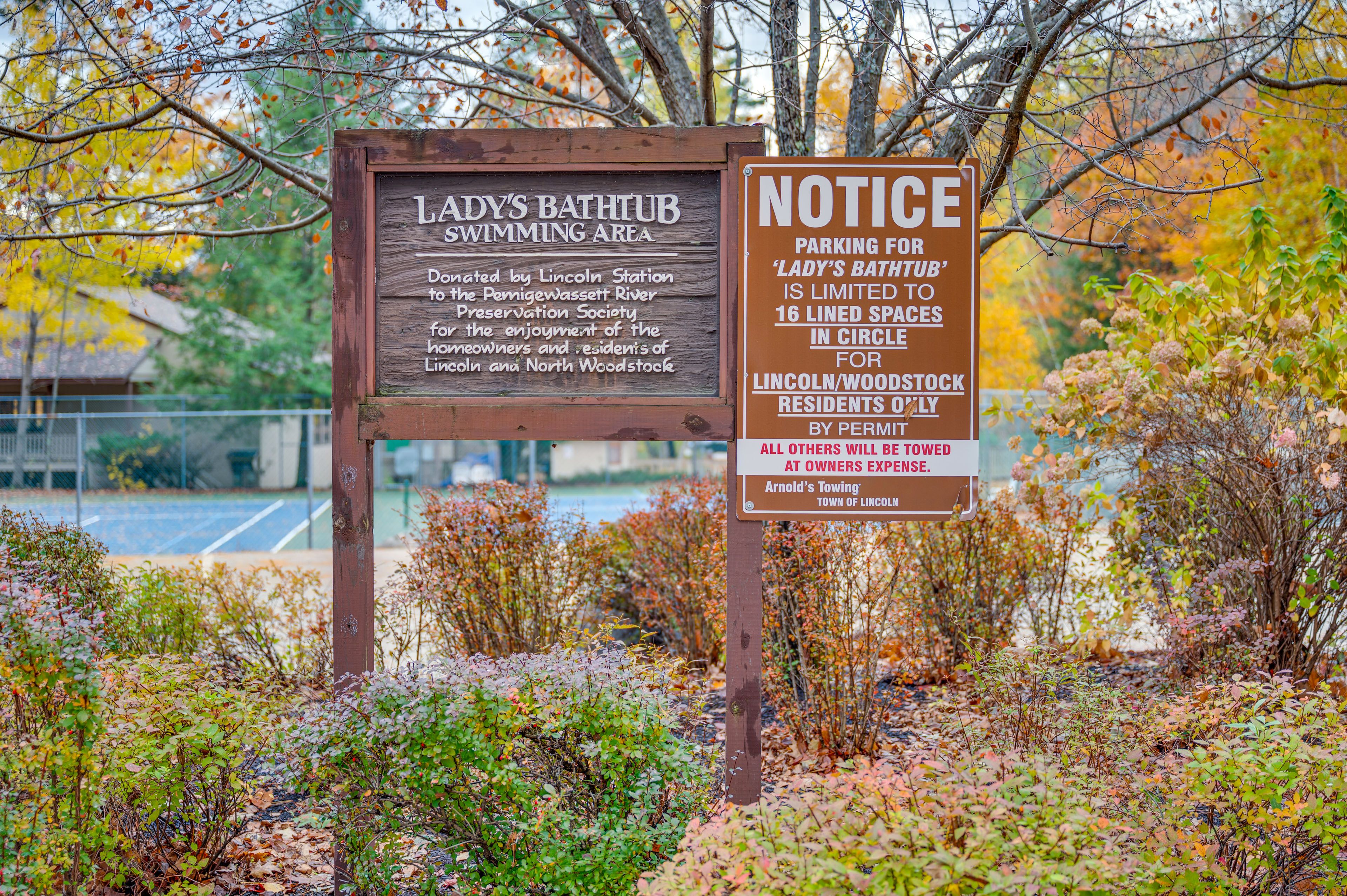 Lady’s Bathtub & River Access