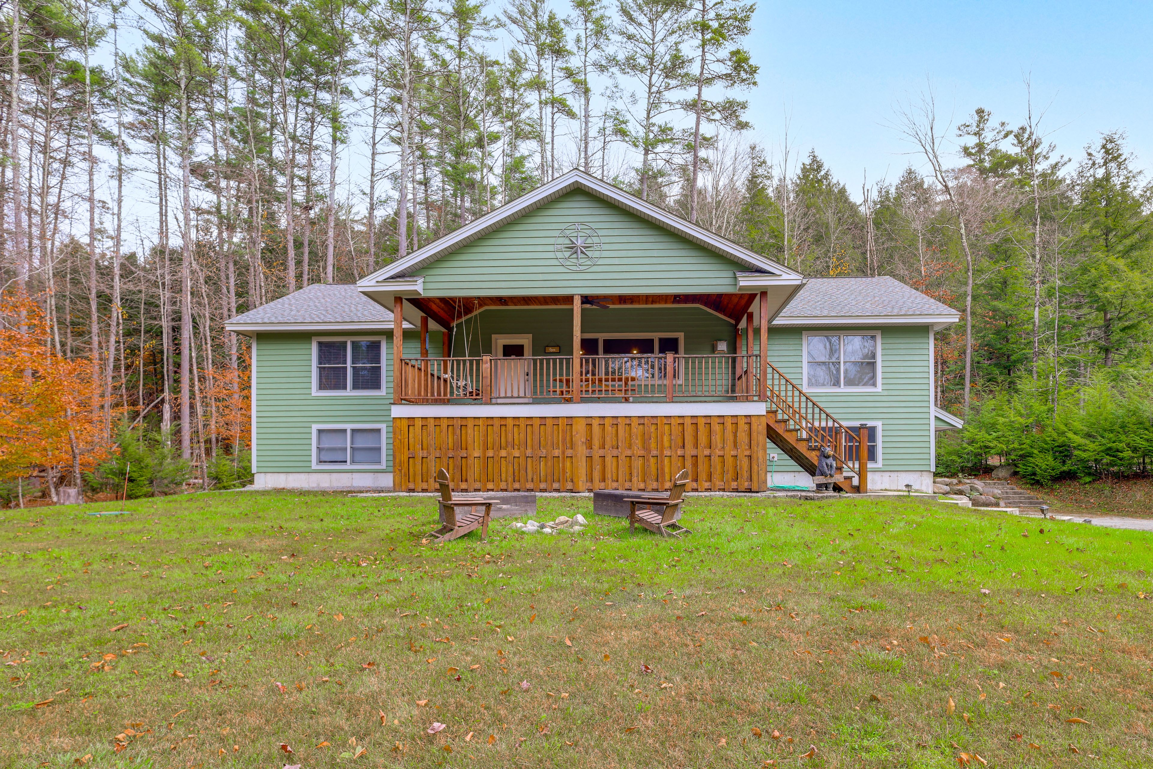 Chestertown Vacation Rental | 3BR | 3BA | 1,700 Sq Ft | 12 Steps to Enter