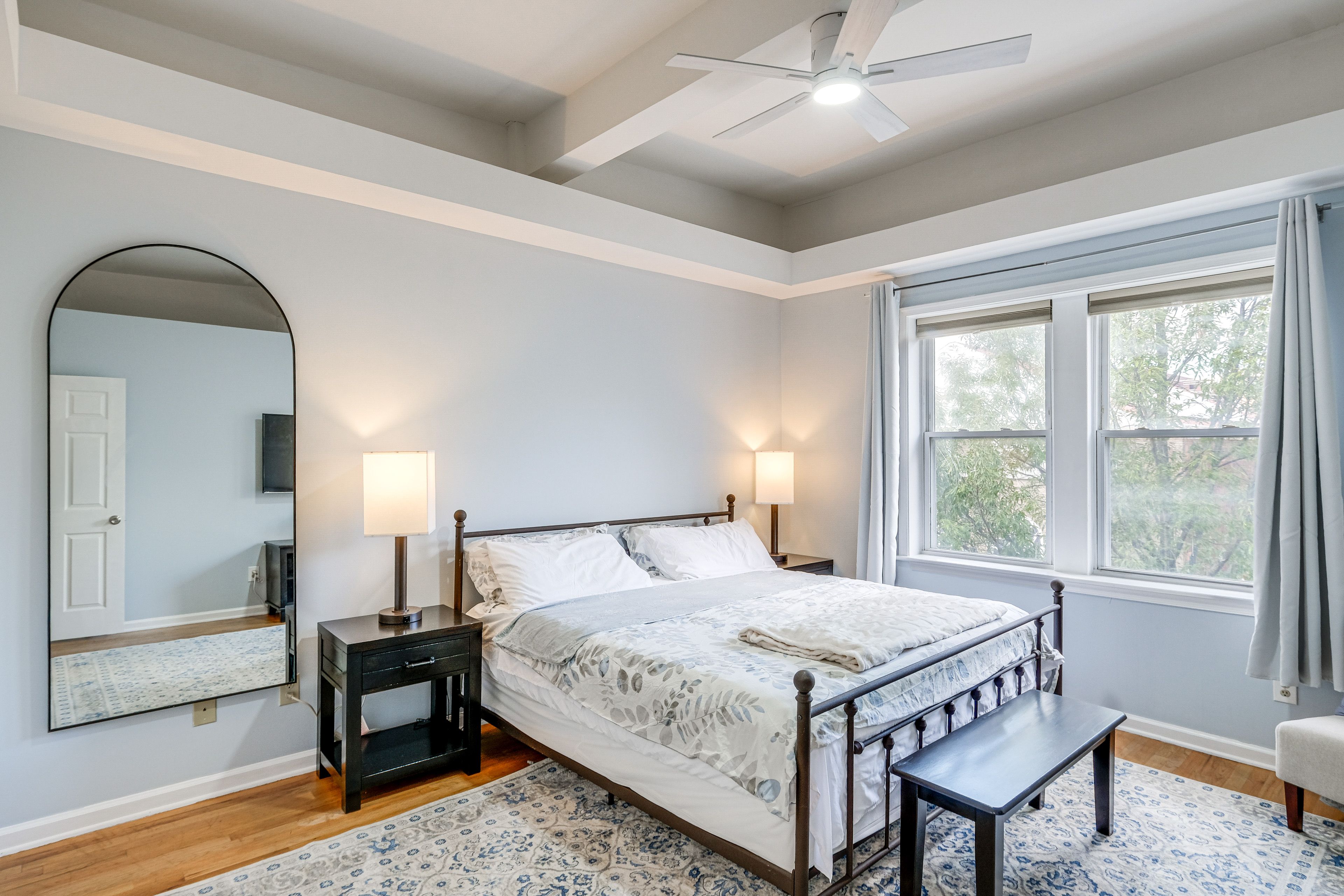 Bedroom 1 | King Bed | Smart TV | 2nd Floor