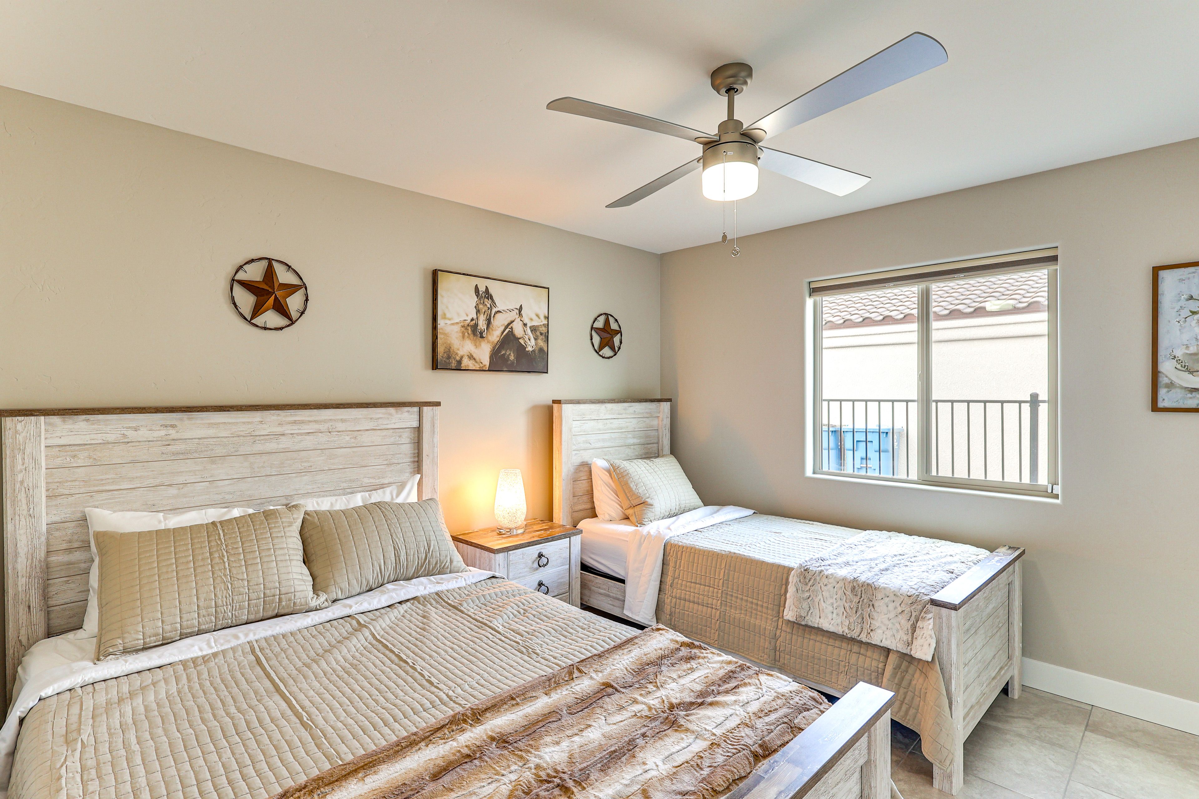Bedroom 3 | Queen Bed | Twin Bed