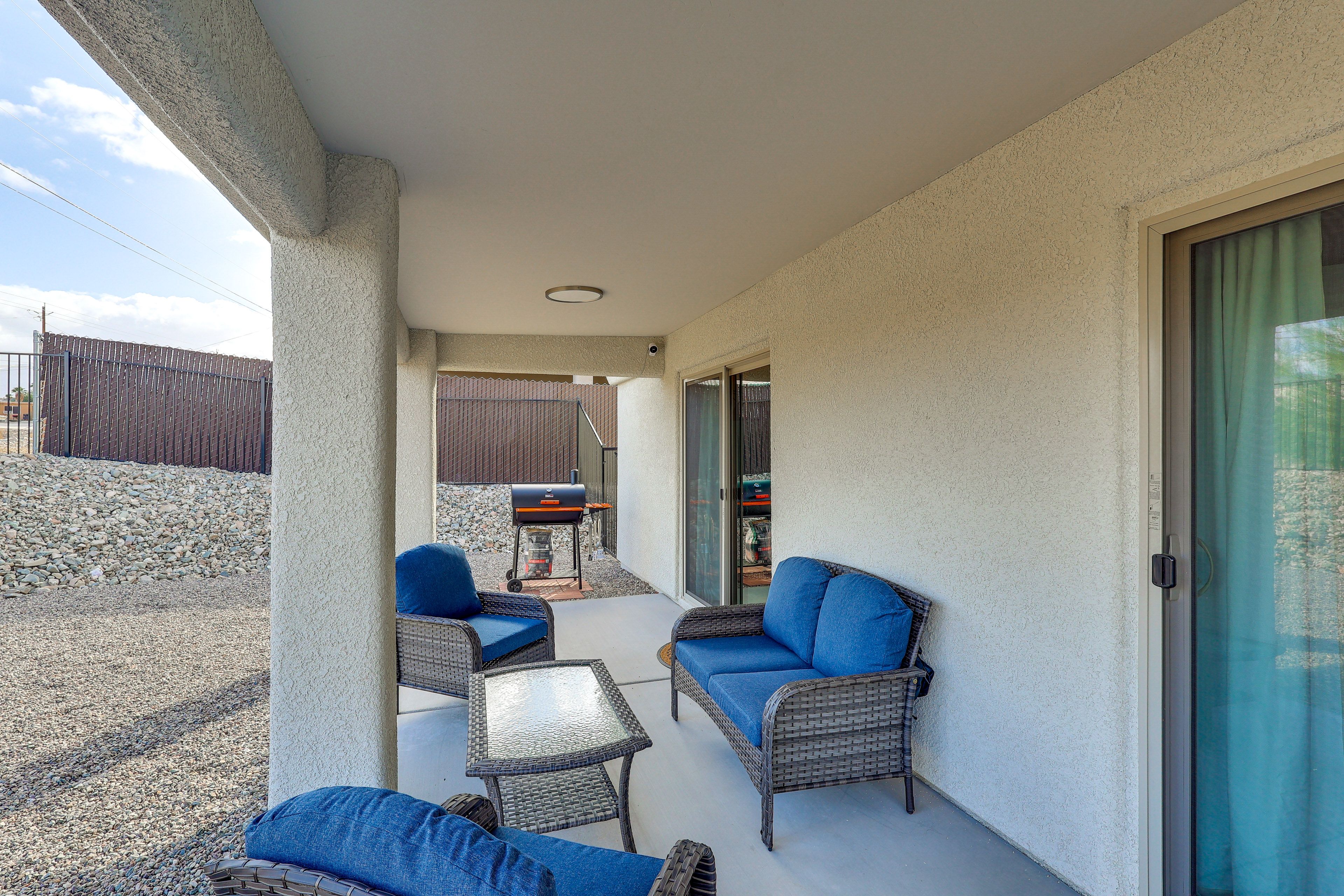 Private Patio | BBQ Grill