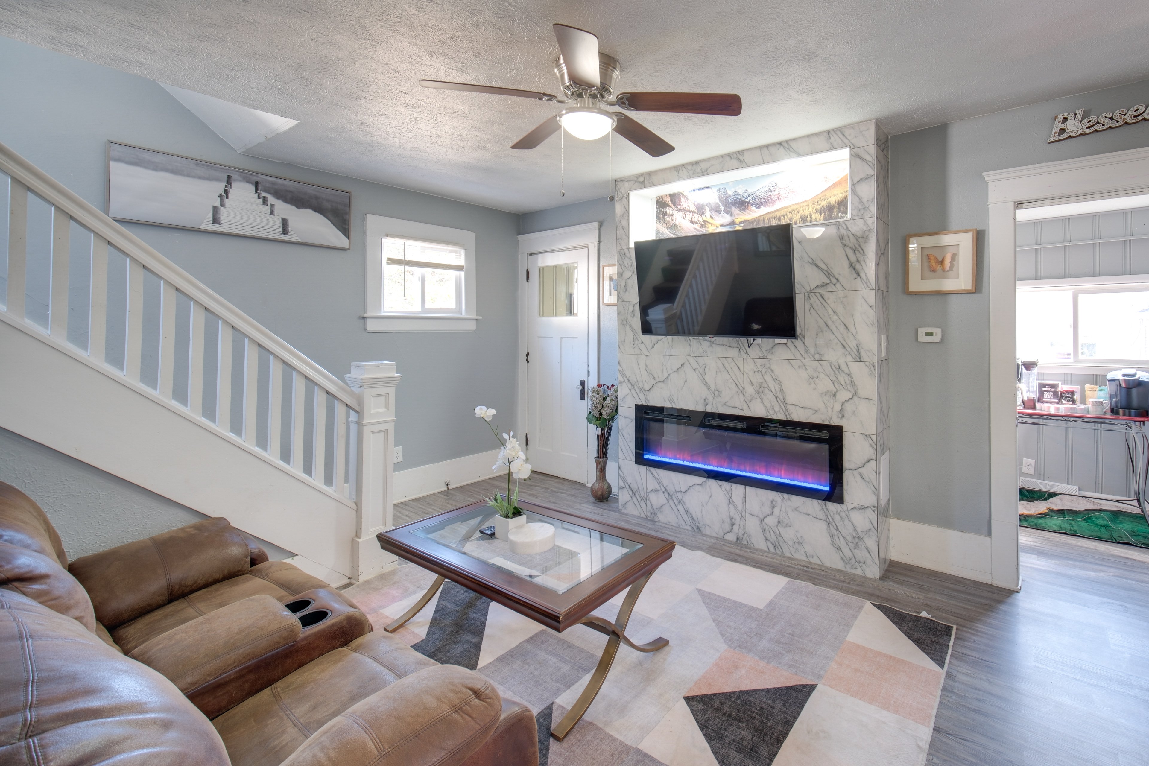 Akron Vacation Rental | 5BR | 1BA | 1,650 Sq Ft | 4 Steps to Enter