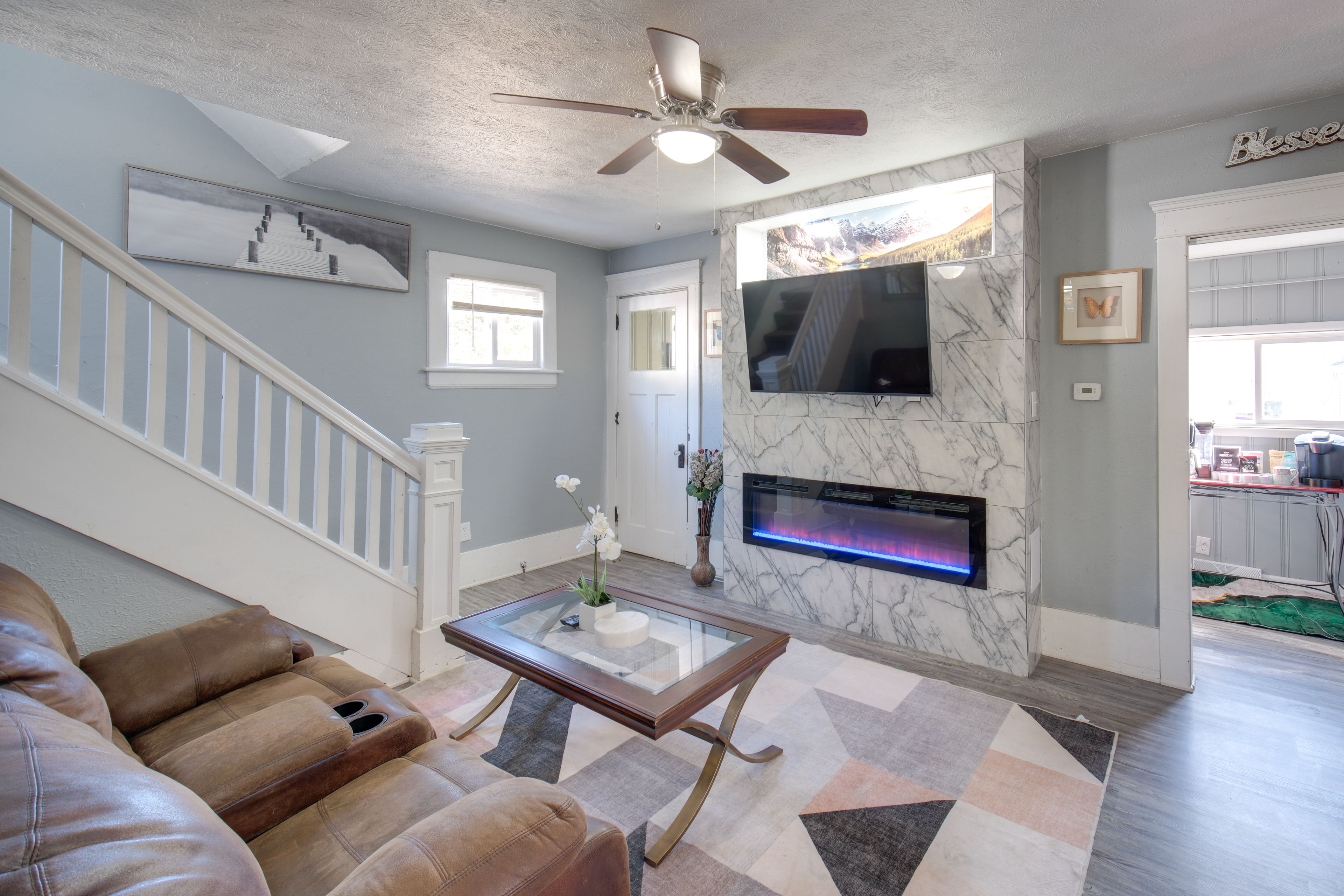 Akron Vacation Rental | 5BR | 1BA | 1,650 Sq Ft | 4 Steps to Enter