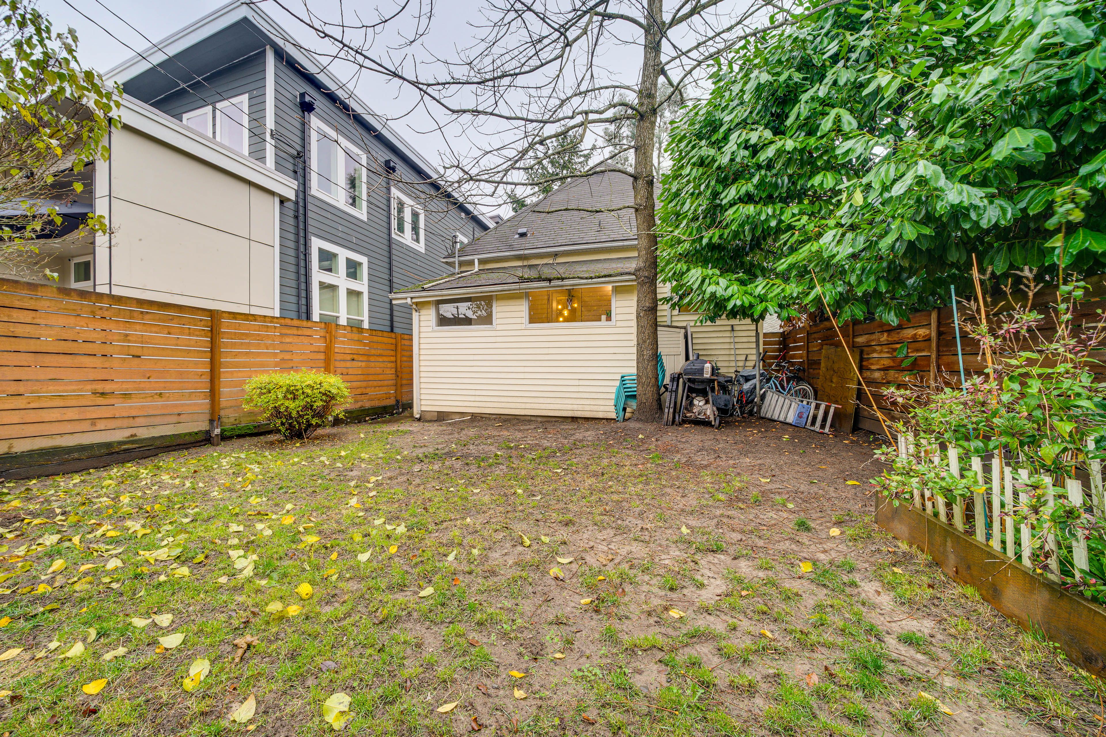 House Exterior | Fenced Backyard