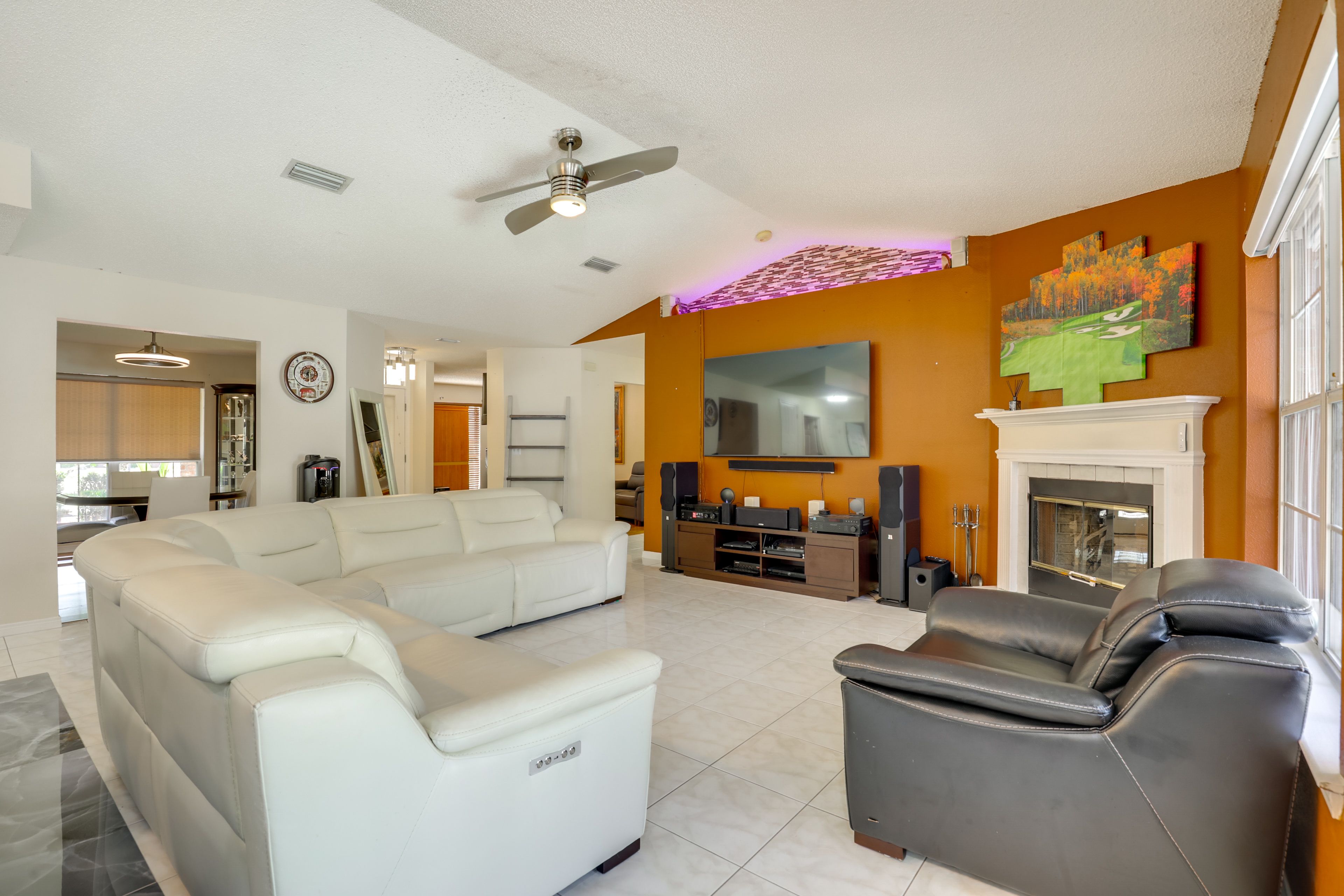 Property Interior | Single-Story Home | Free WiFi | Central A/C & Heating