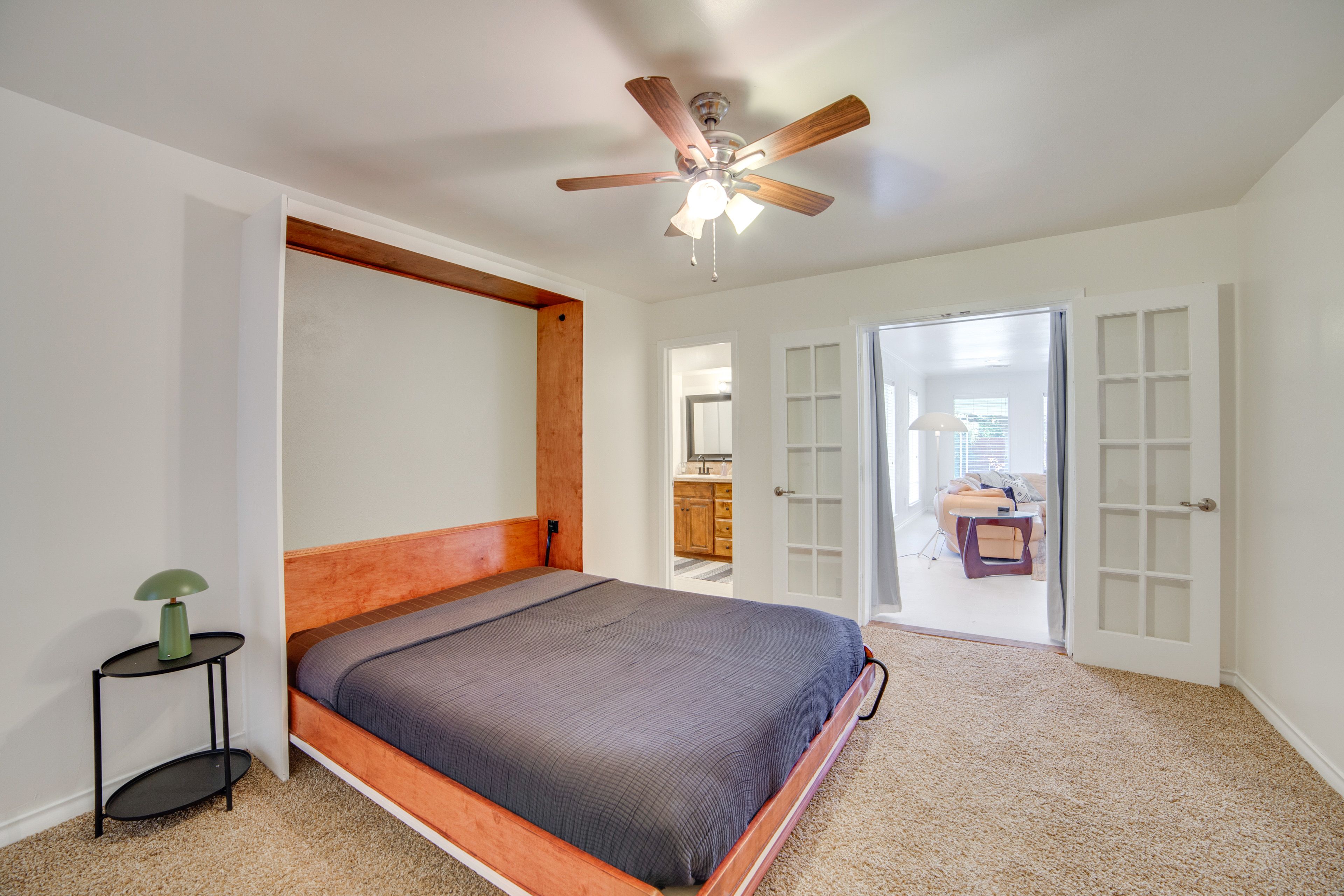 Bedroom 1 | Queen Murphy Bed | Jack-and-Jill Bathroom
