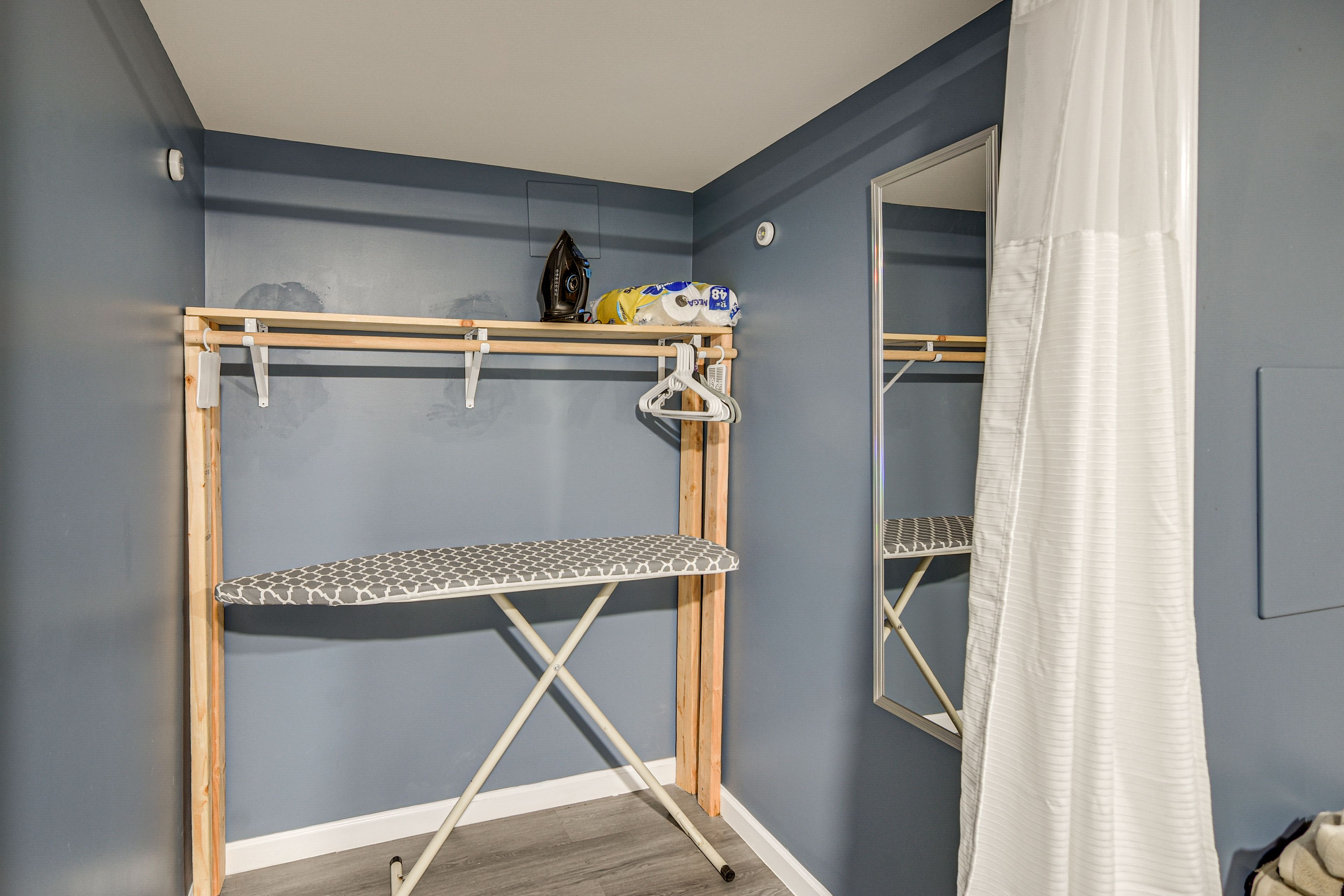 Walk-In Closet | Iron & Board | Lower Level