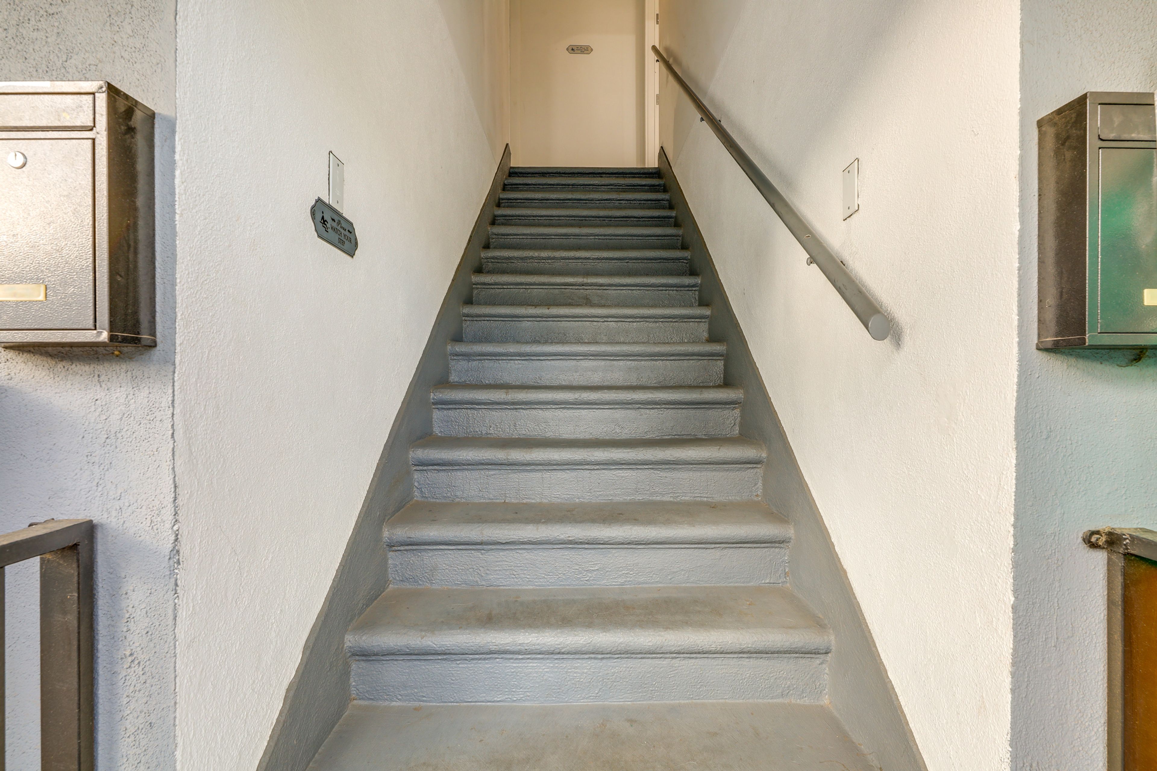Stairs to Unit Entrance
