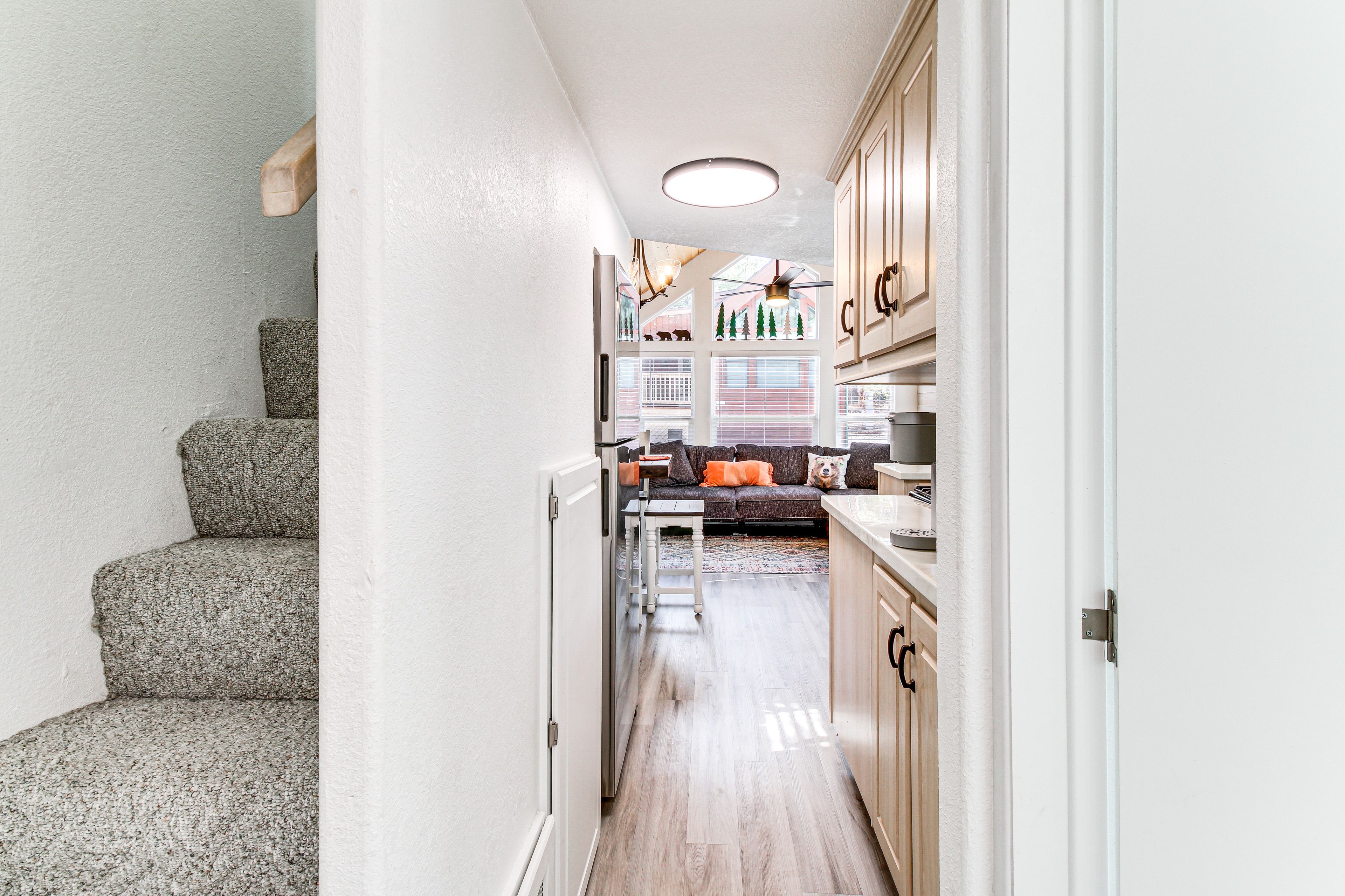 Stairs to Access Loft Sleeping Area