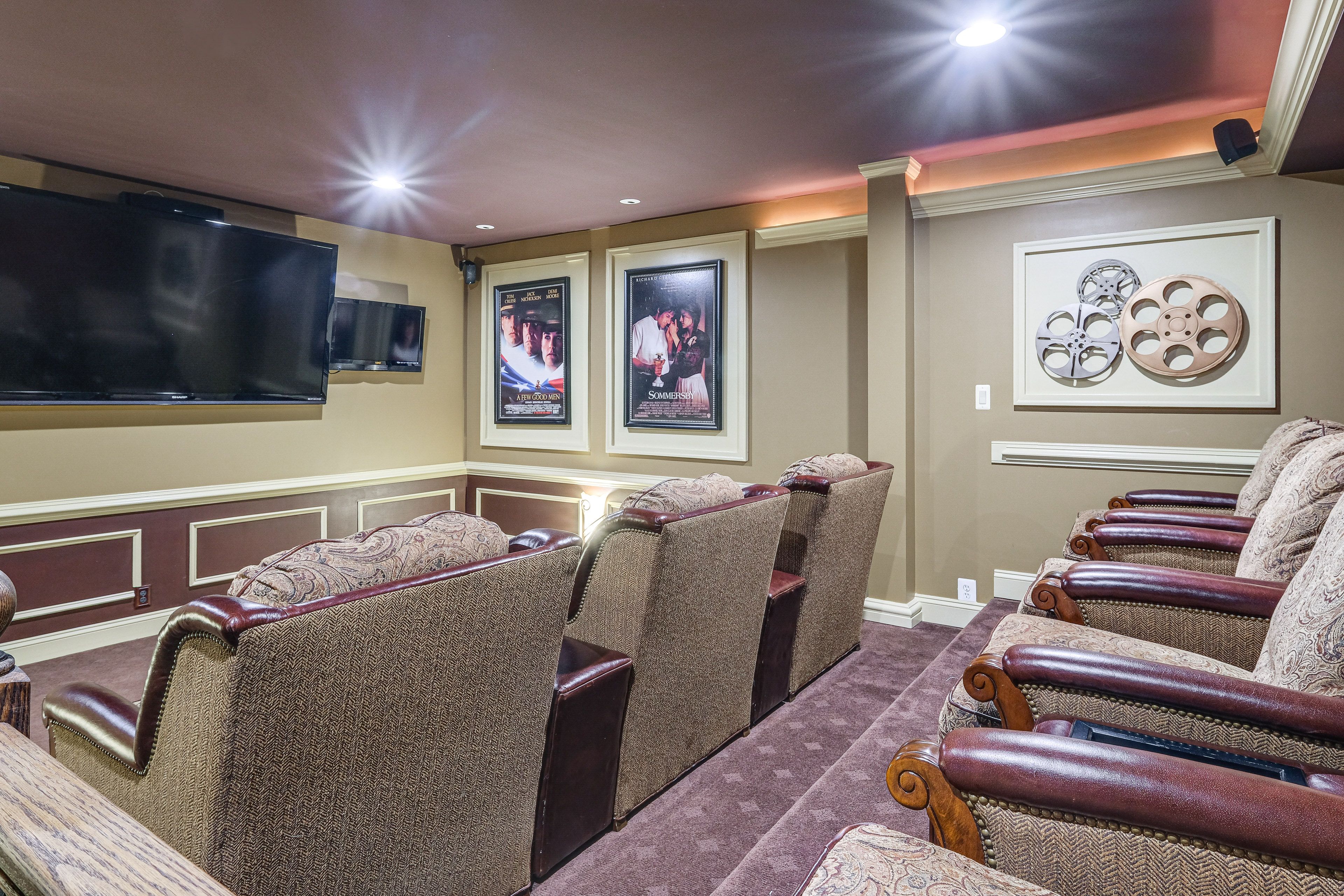 Home Theater | Smart TV | Basement Level