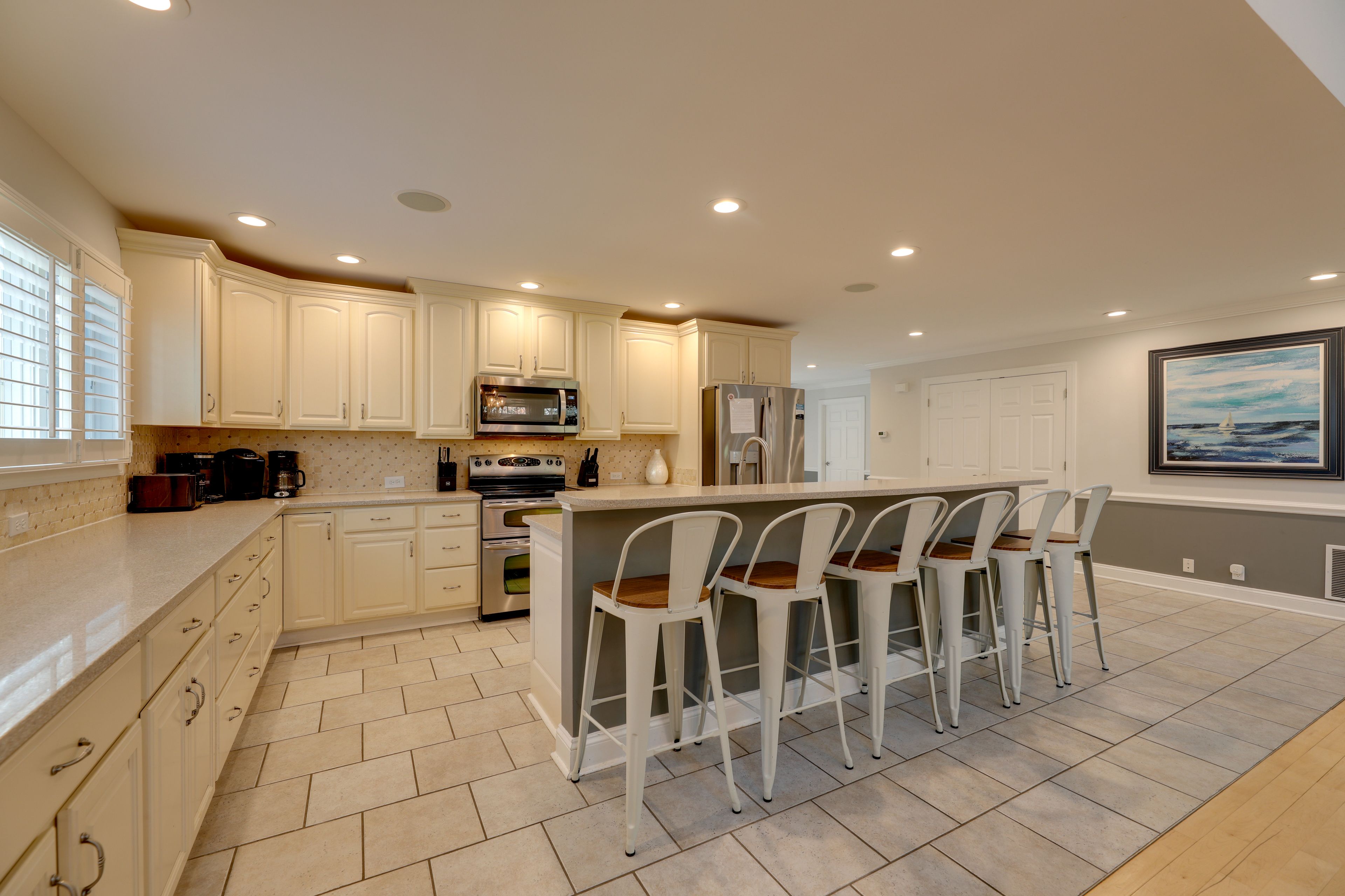 Kitchen | 1st Floor | Drip Coffee Pot | Keurig | Dishwasher