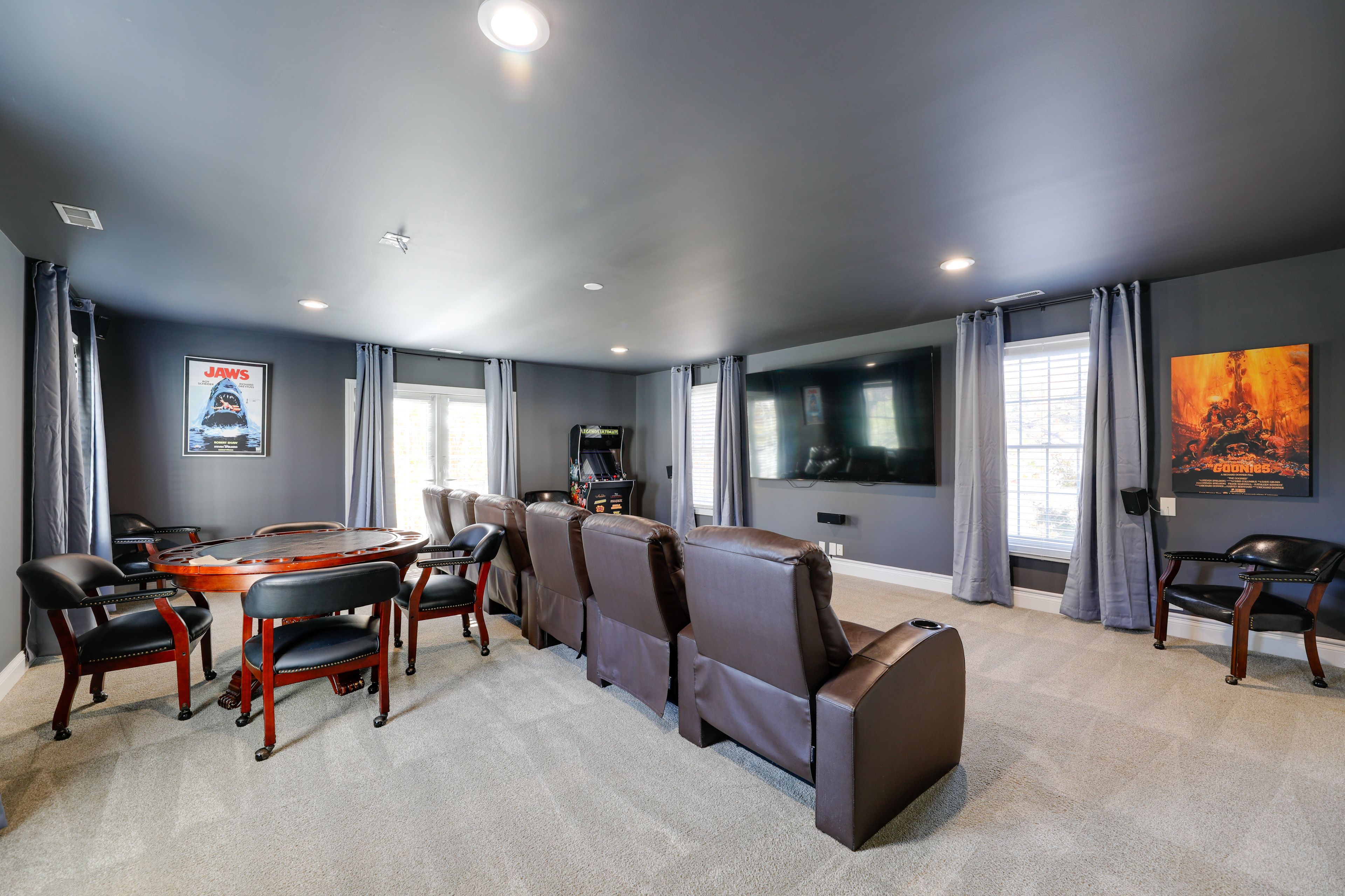 Theater Room | 2nd Floor | Arcade Machine | Free WiFi