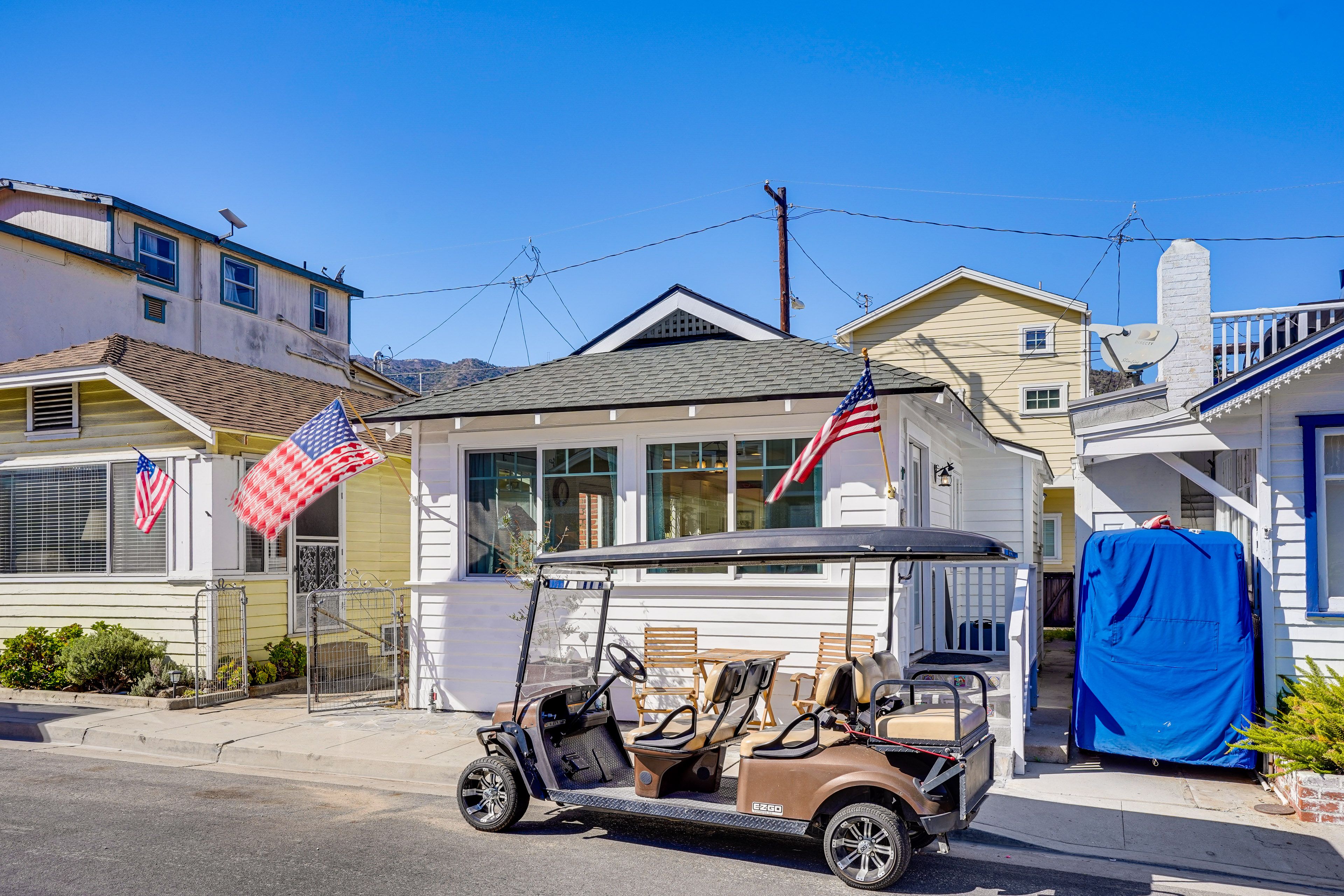 House Exterior | Golf Cart Provided | Golf Cart Street Parking Only