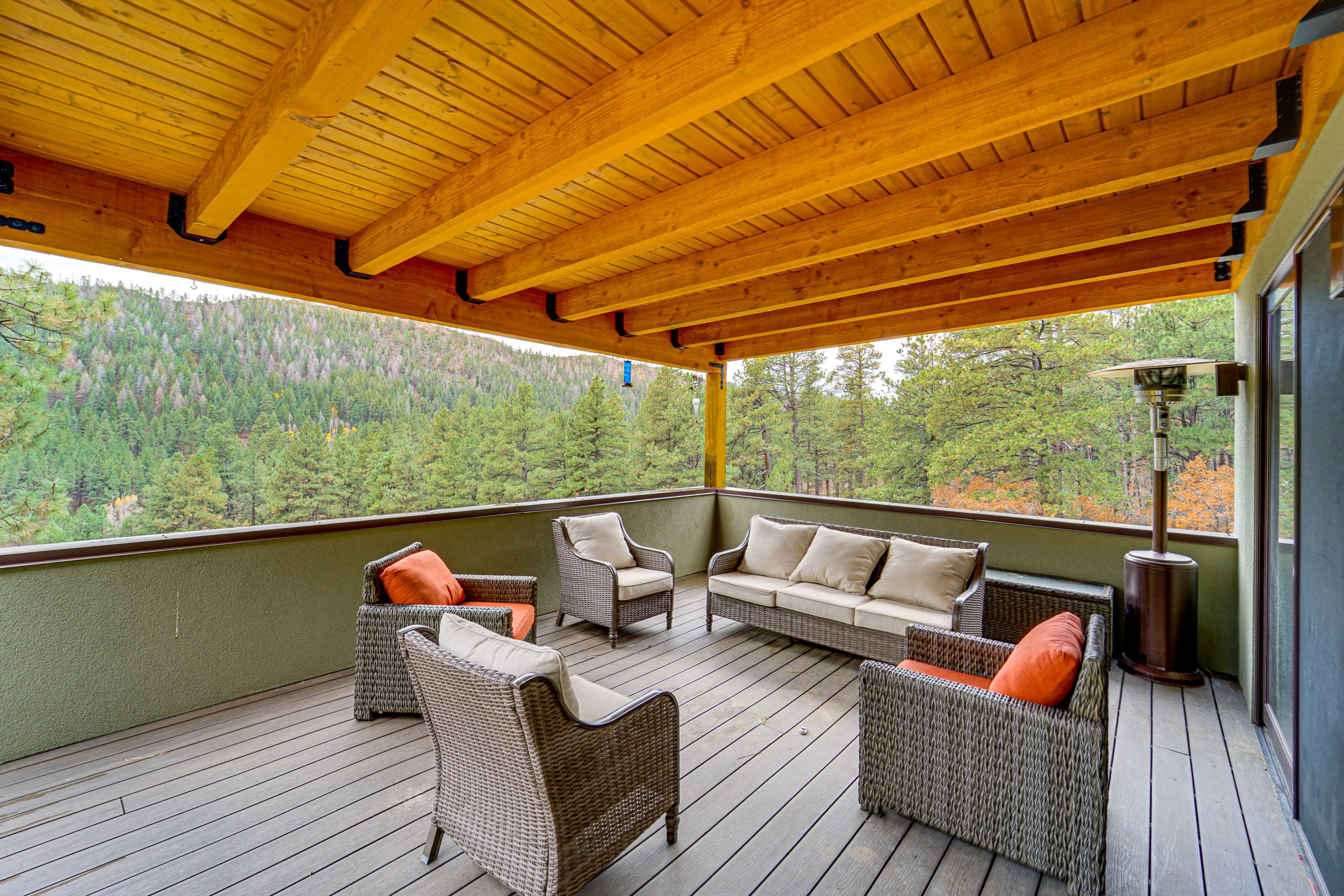 Private Deck | Standing Heater | Outdoor Seating