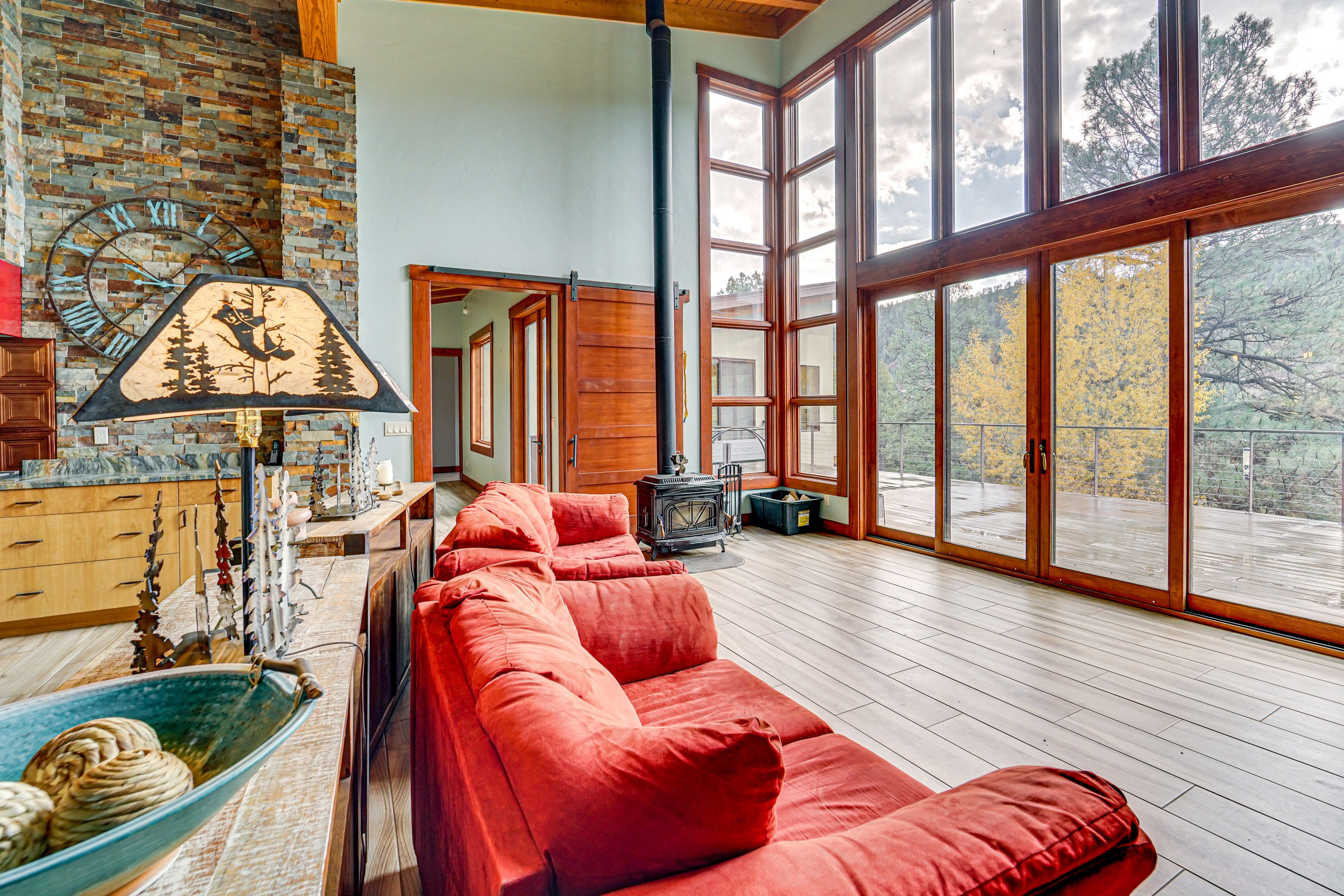 Living Room | Floor-to-Ceiling Windows | 2nd Floor