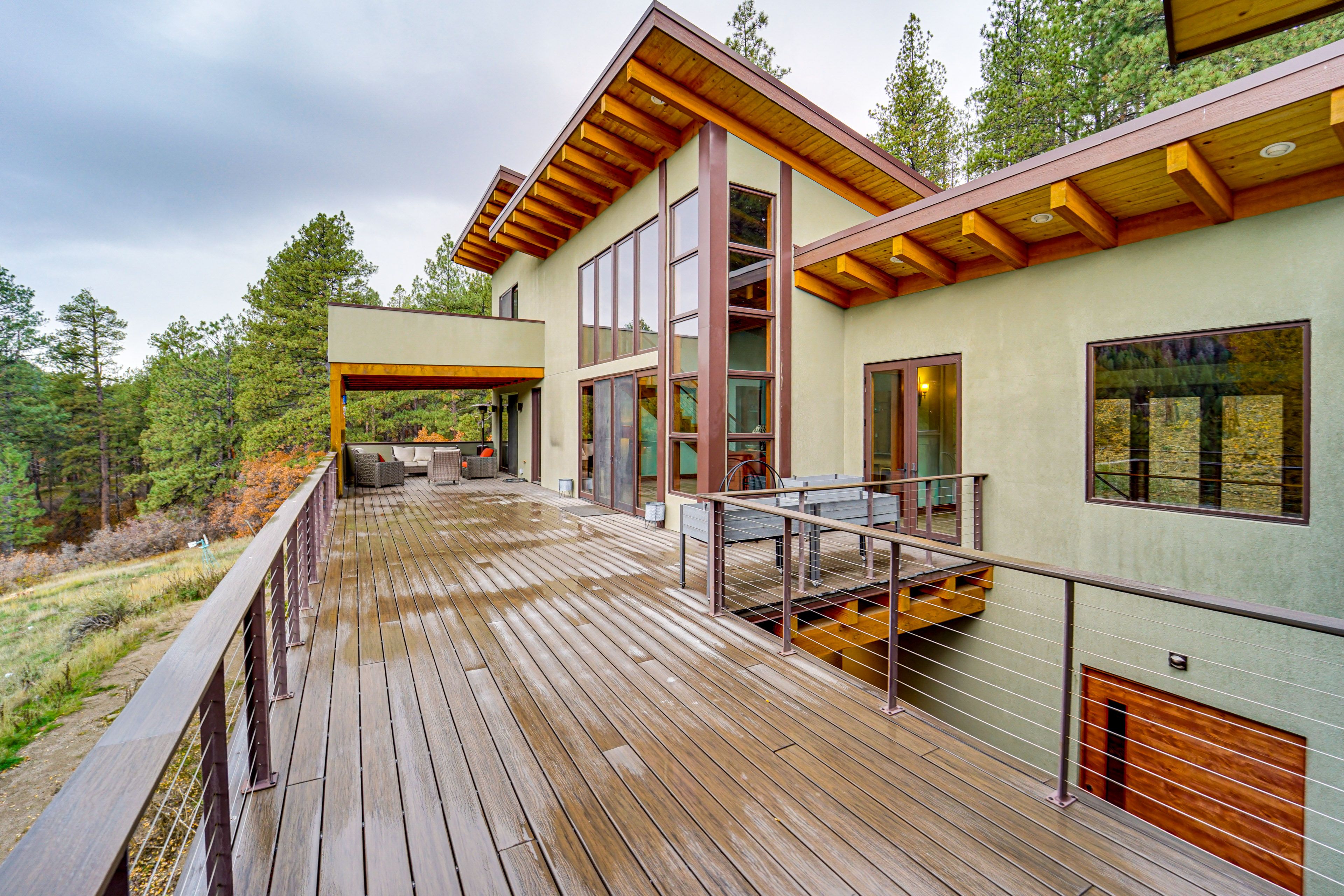 Private Deck | Outdoor Seating | Secluded Location