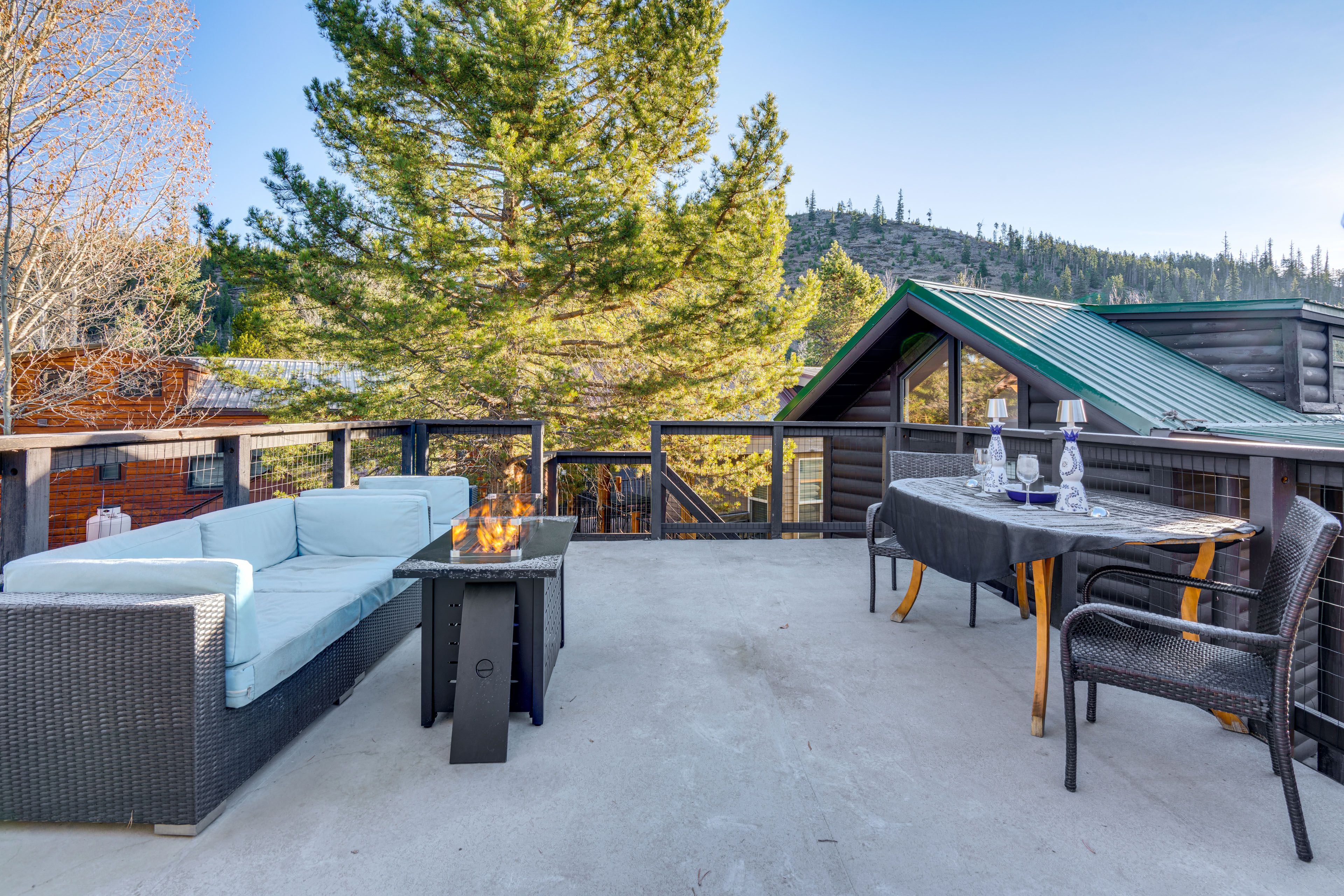 Tiger Run Resort Amenities I  Private Deck  I  Mountain View  I  Firepit