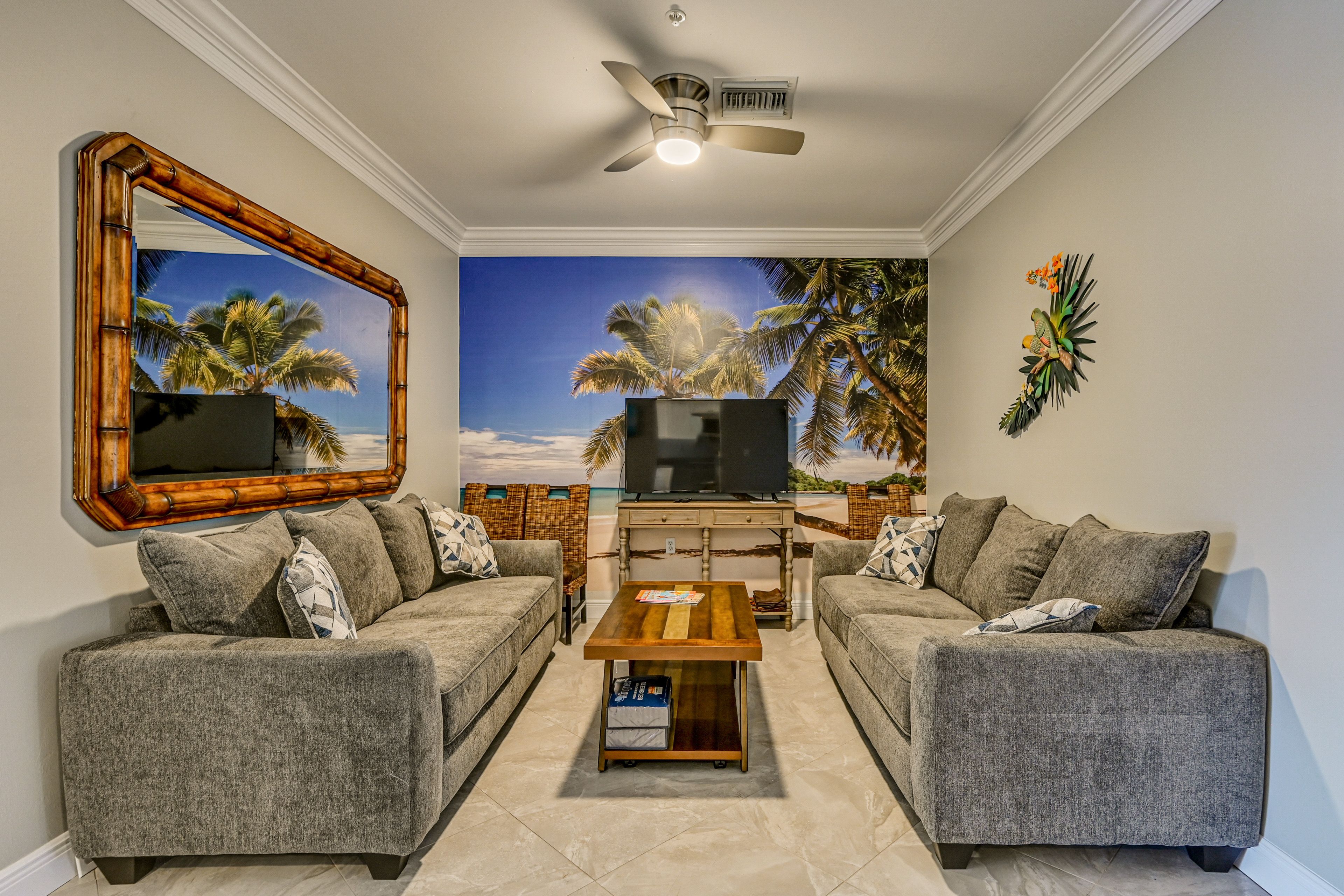 Family Room | 2 Queen Sleeper Sofas