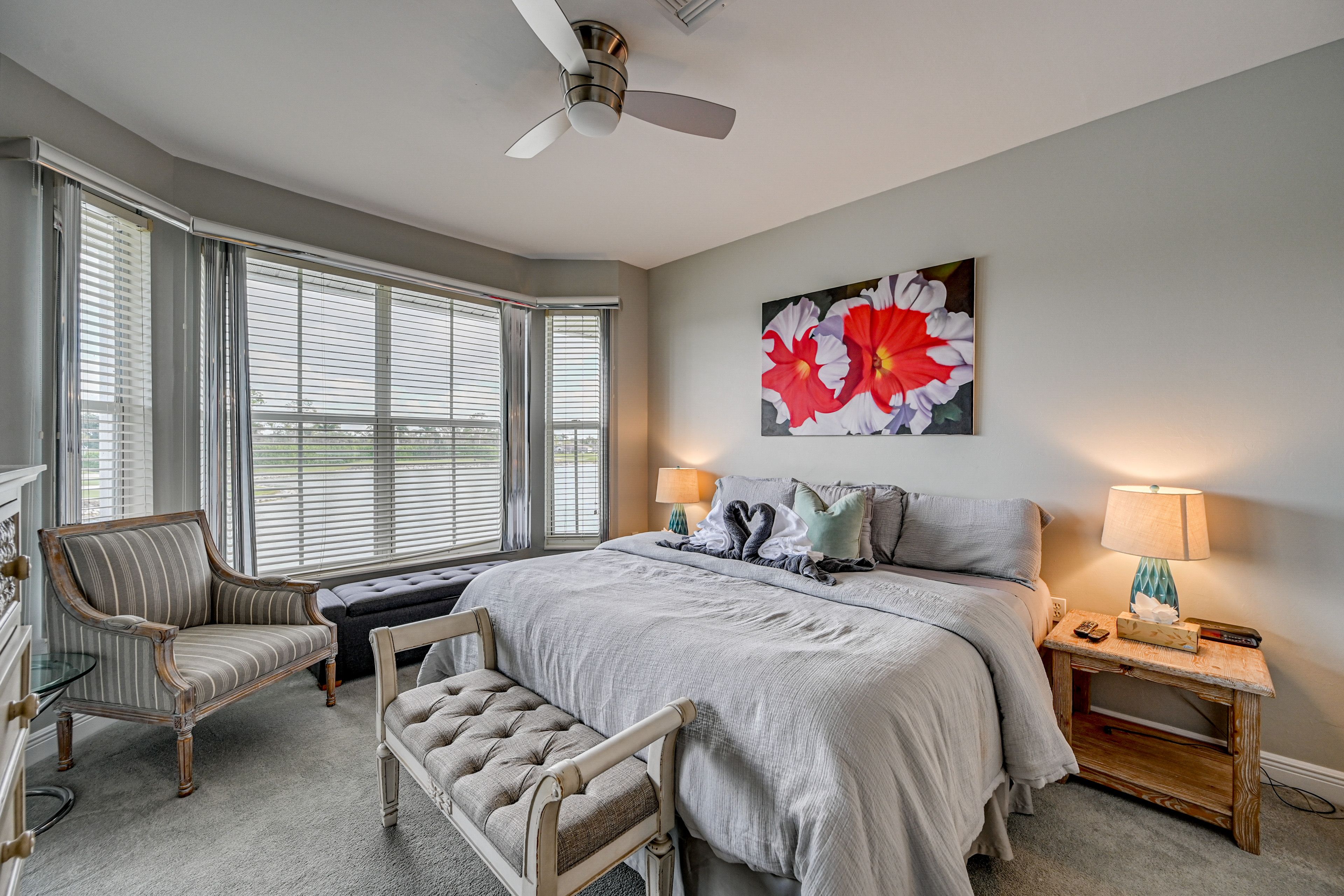 Bedroom 1 | King Bed | Balcony Access