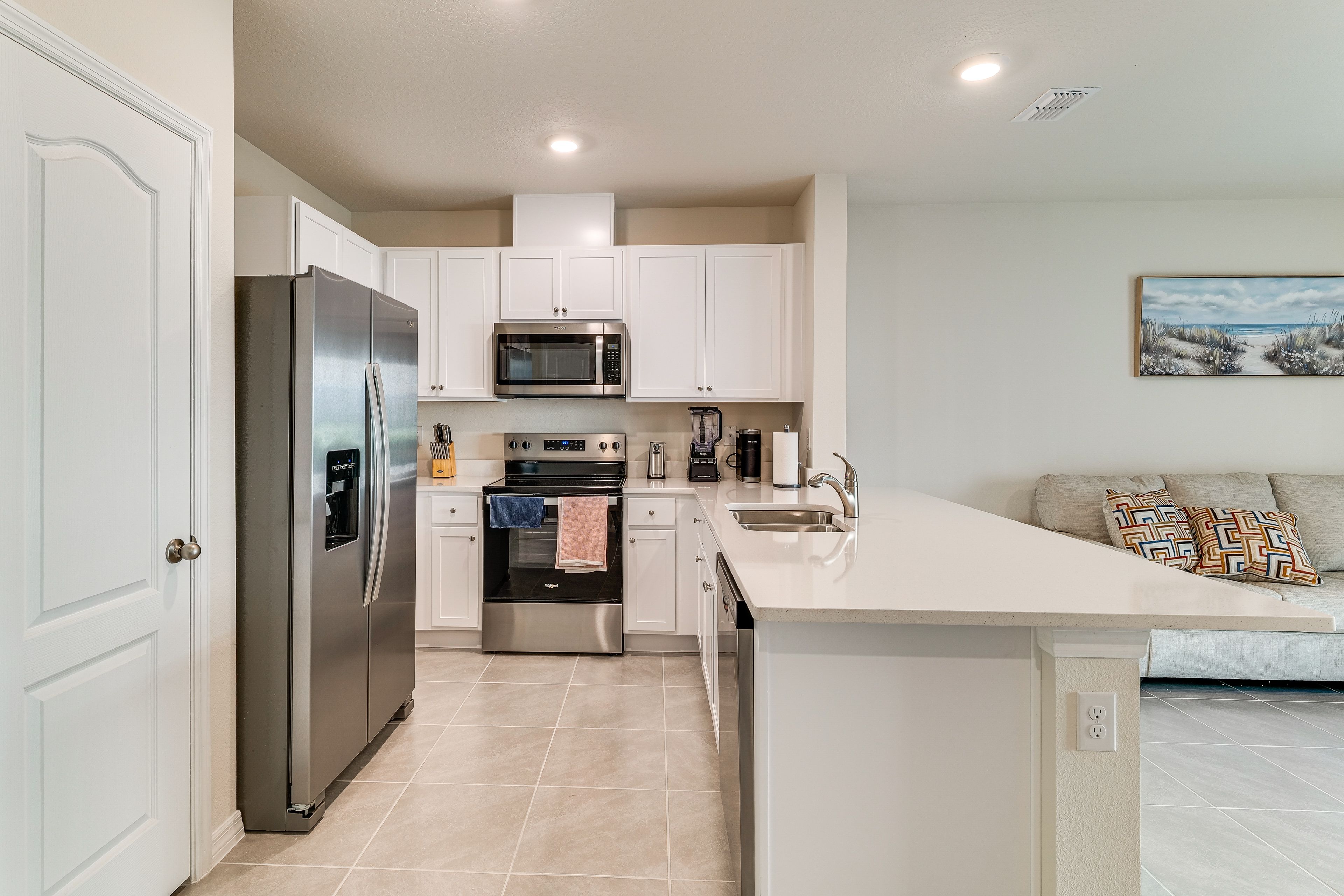 Kitchen | 1st Floor | Dishwasher | Keurig Coffee Maker | Cooking Basics