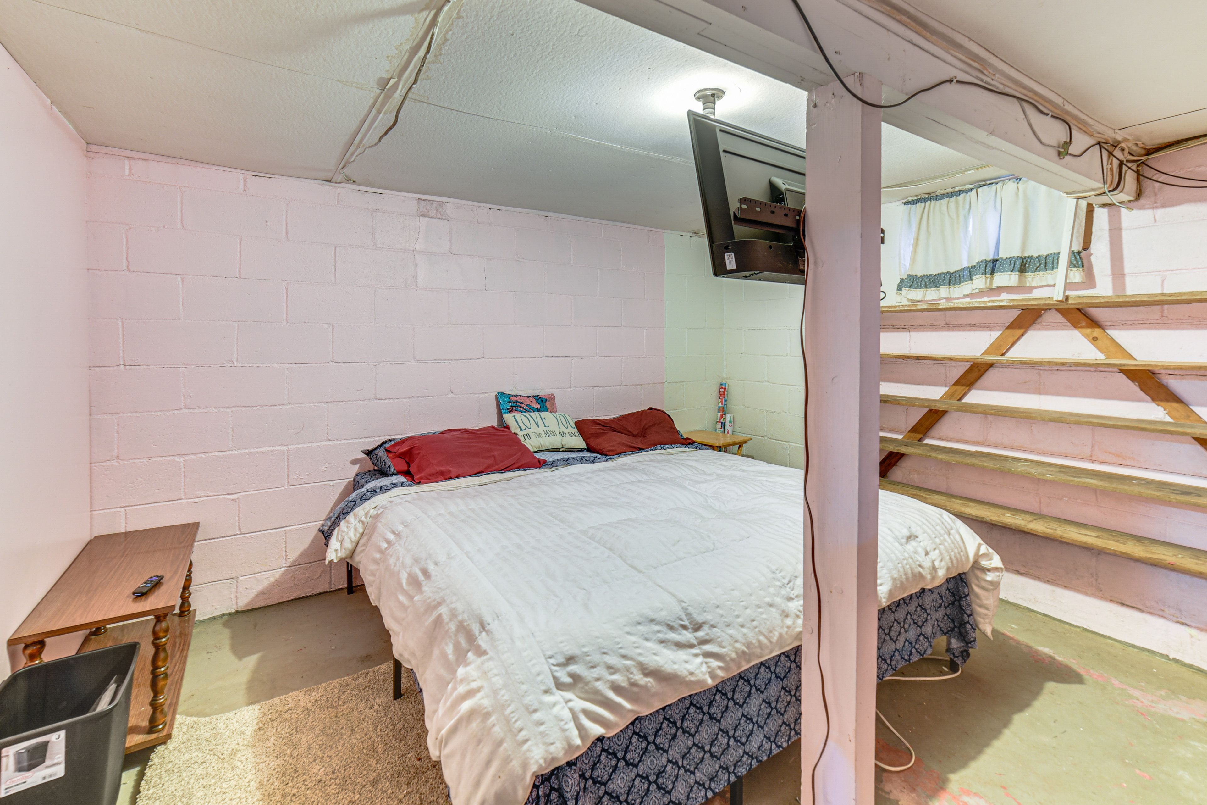 Bonus Room | Lower Level | King Bed | Smart TV