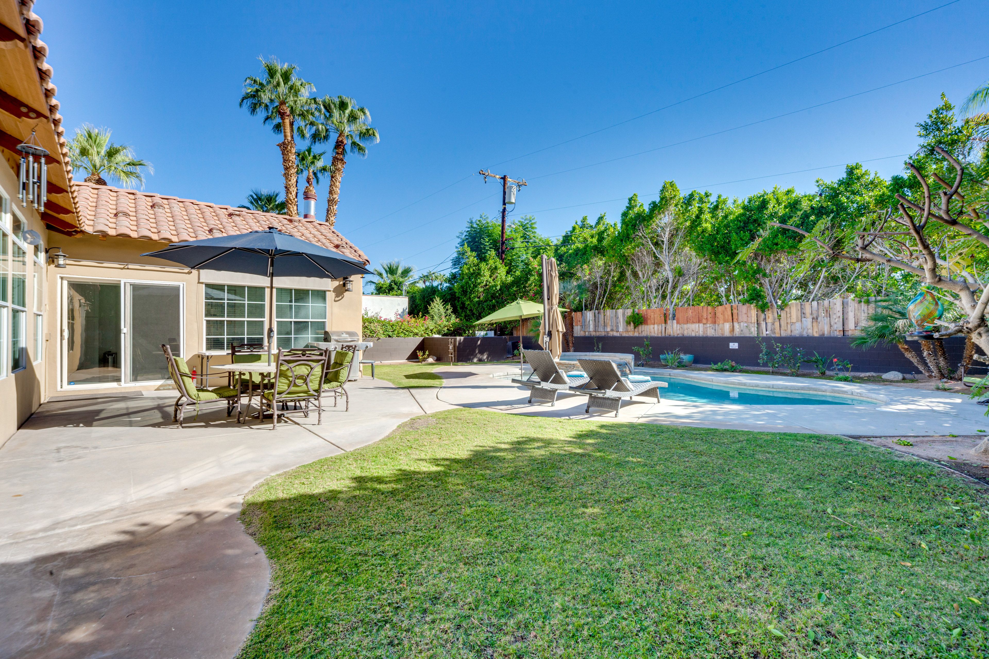 Fenced Backyard | Private Pool & Spa