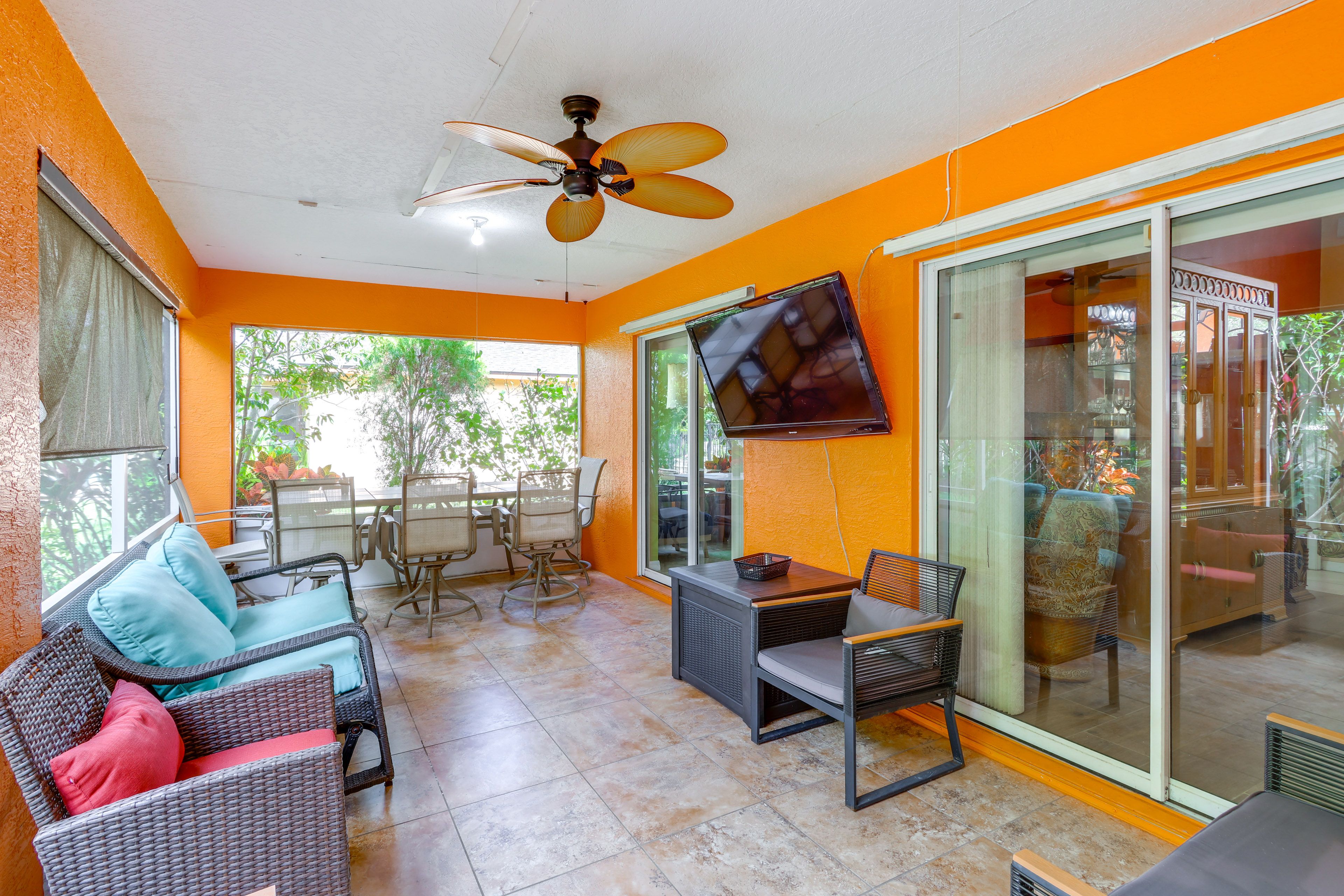 Enclosed Porch | Smart TV