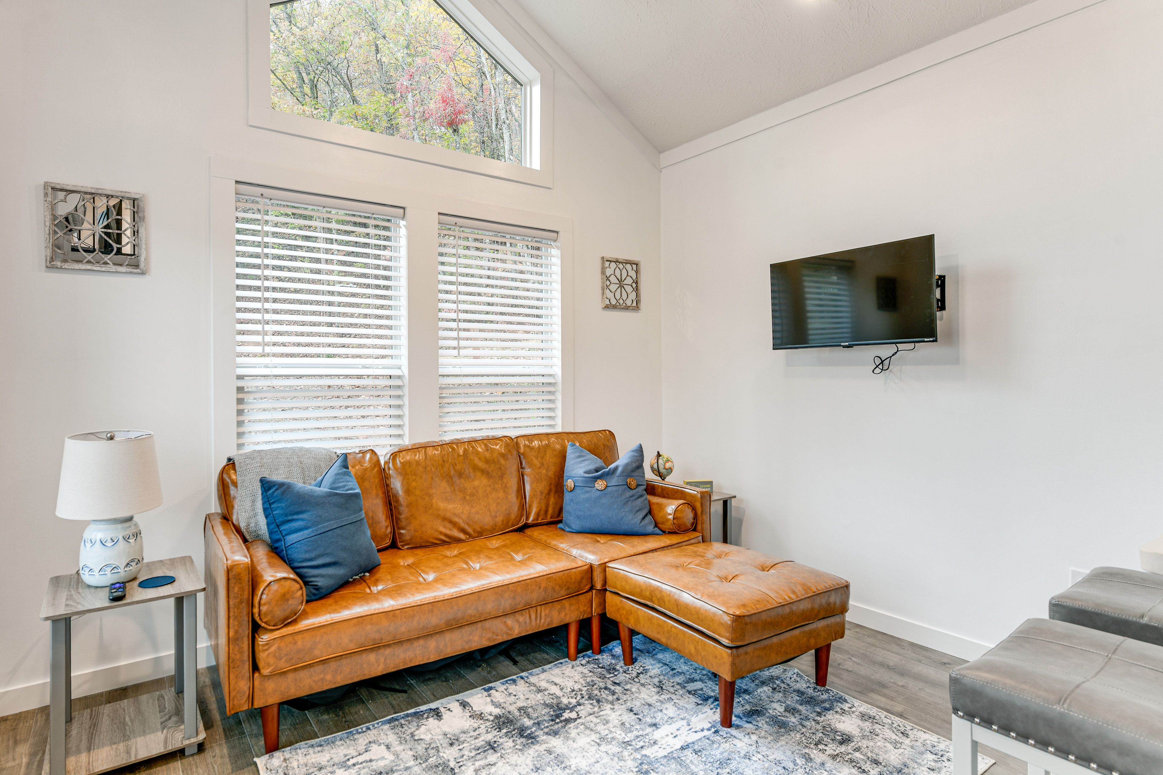 Living Room | Flat-Screen TV | Mini-Split Heat & A/C | 1st Floor