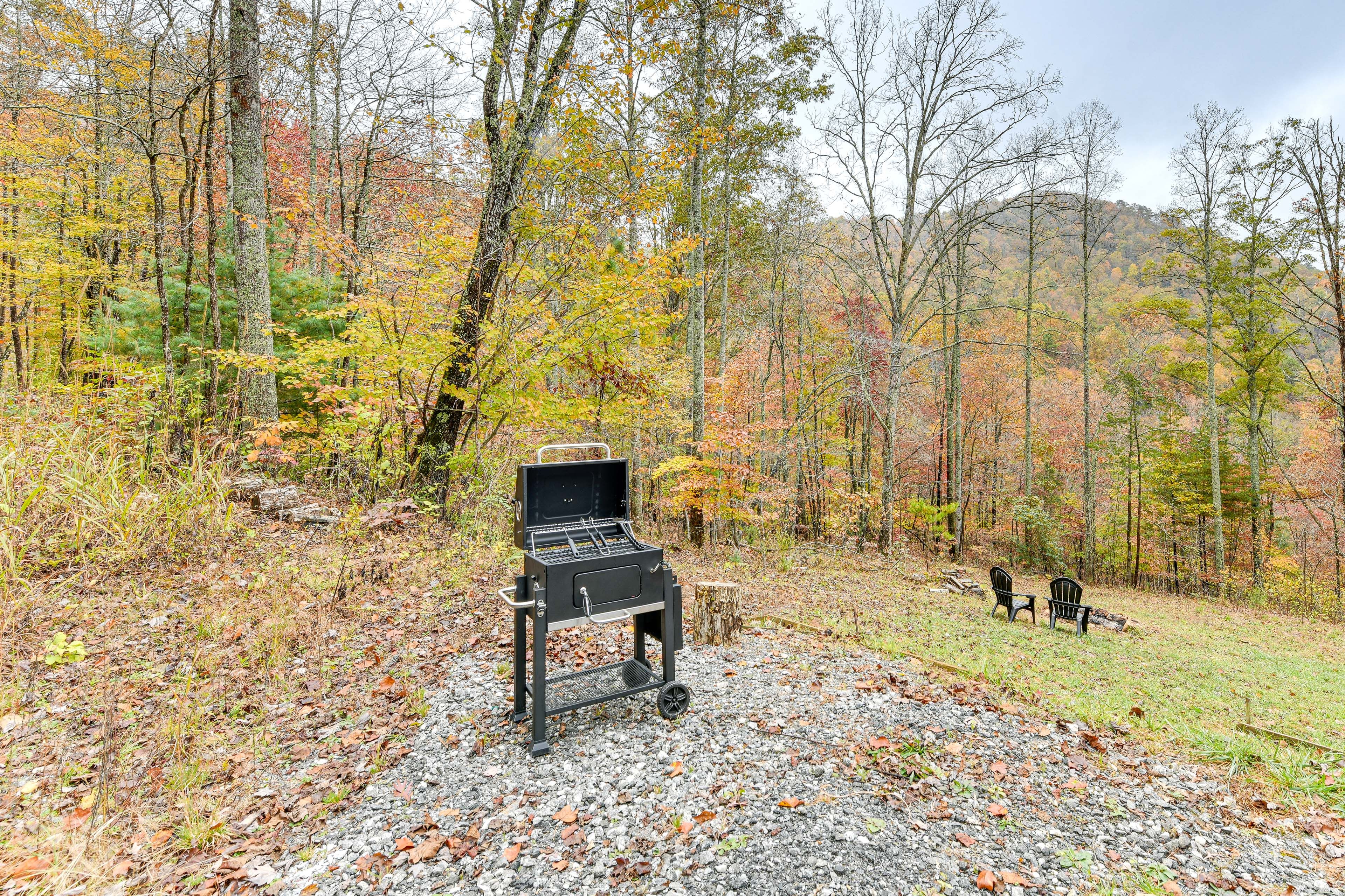 Yard | Charcoal Grill (Charcoal Not Provided) | Fire Pit