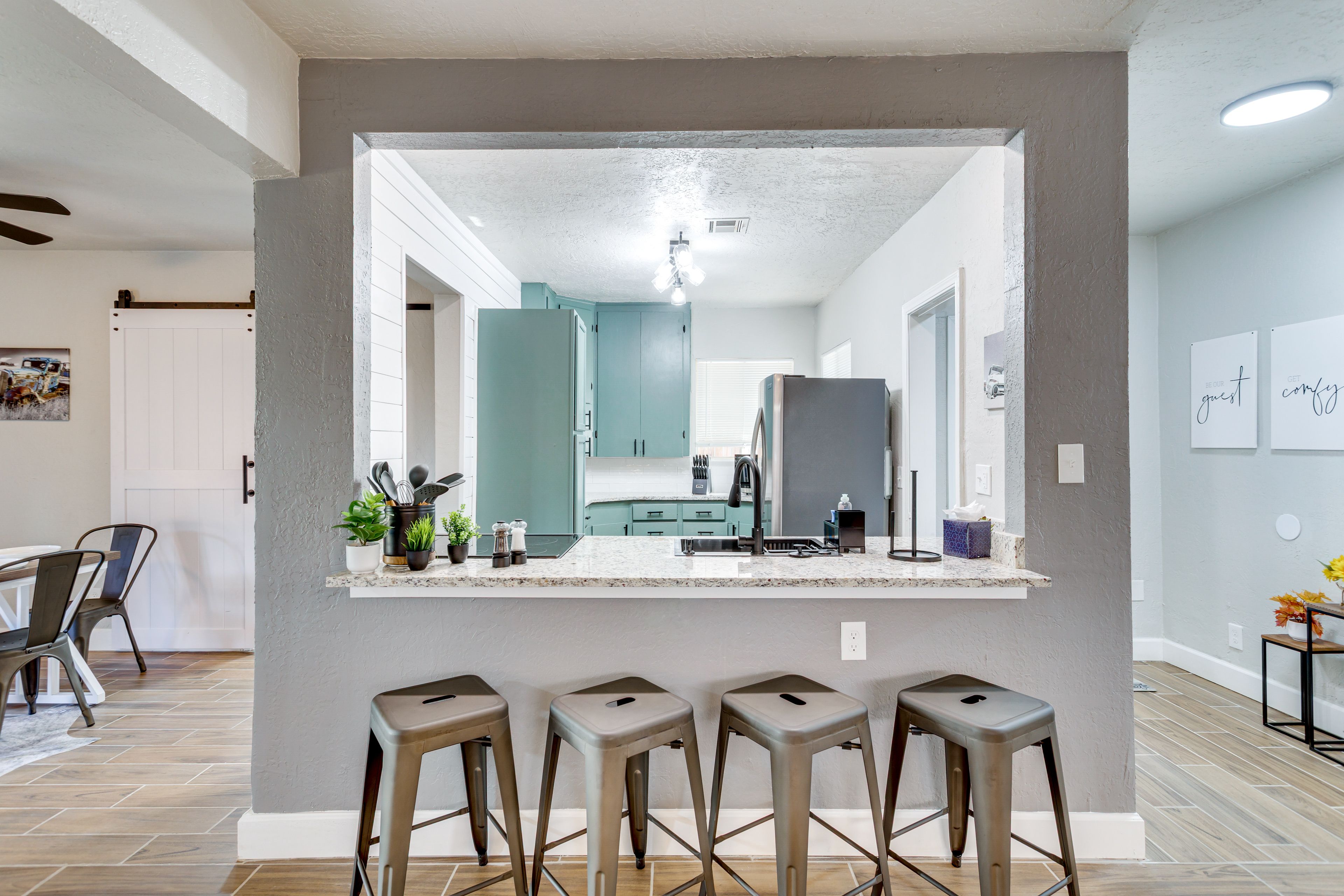 Property Interior | Single-Story Home | Free WiFi | Central A/C & Heating