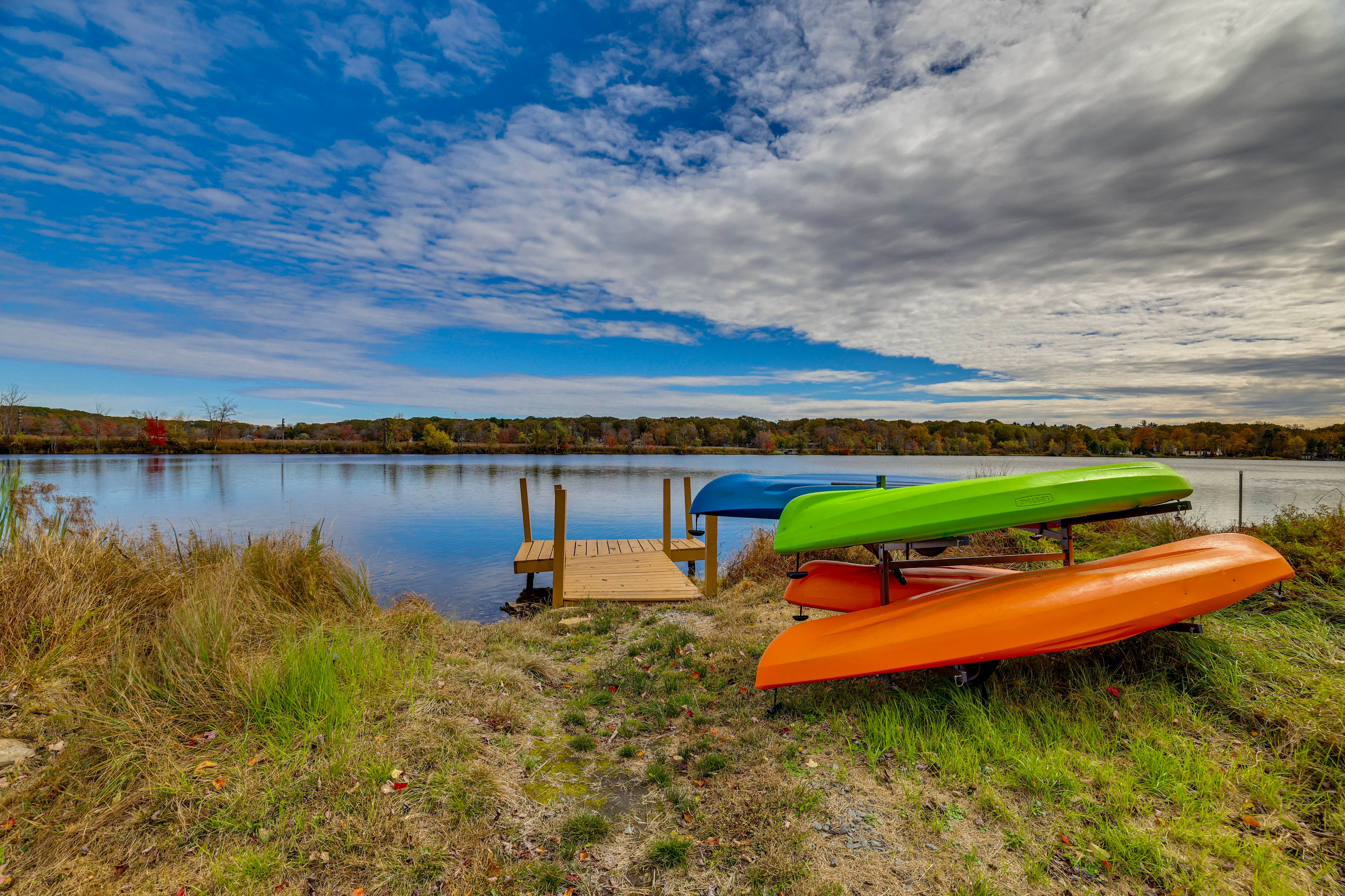 Dock | Kayaks | Summit Lake