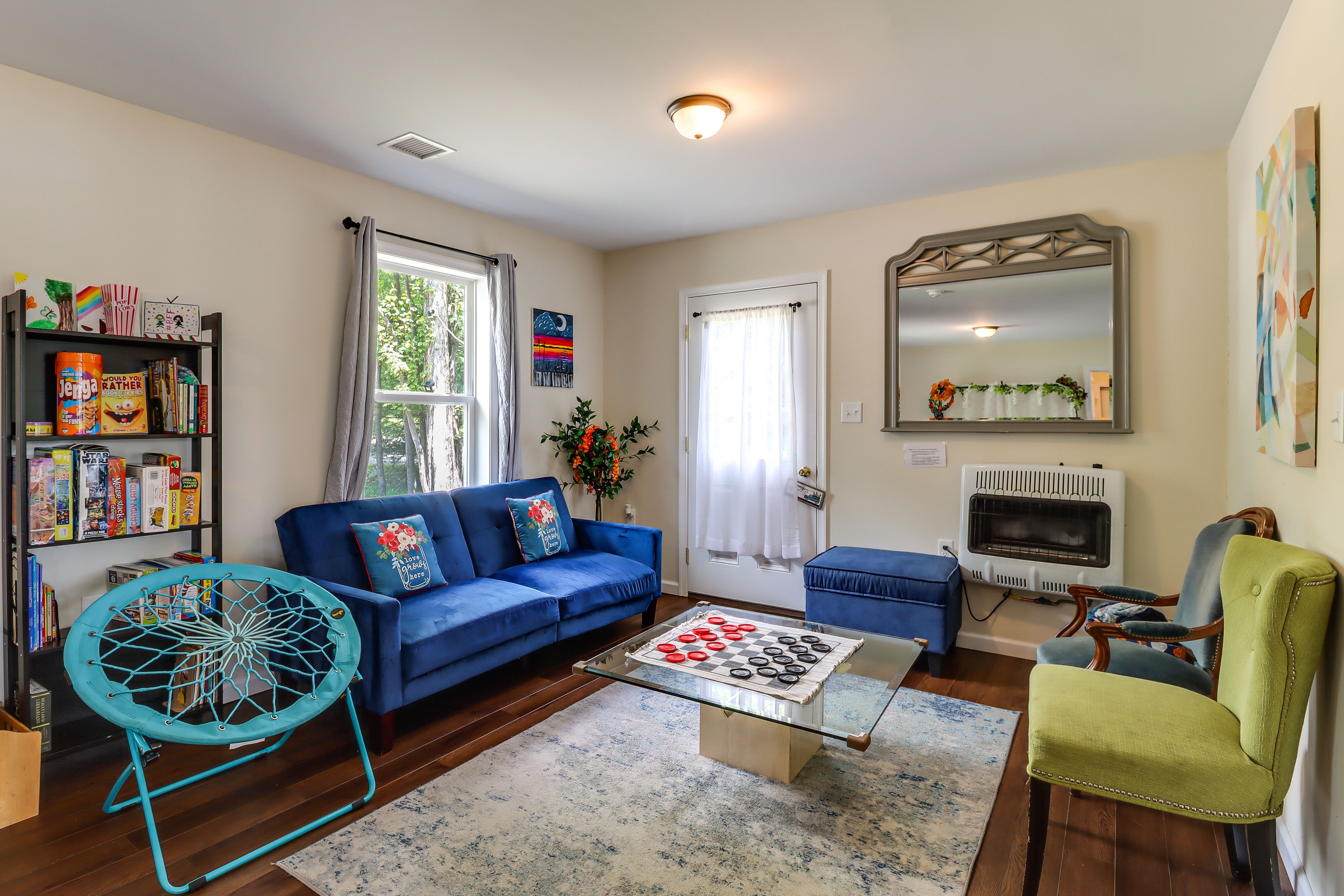Family Room | Queen Sleeper Sofa | Lower Level