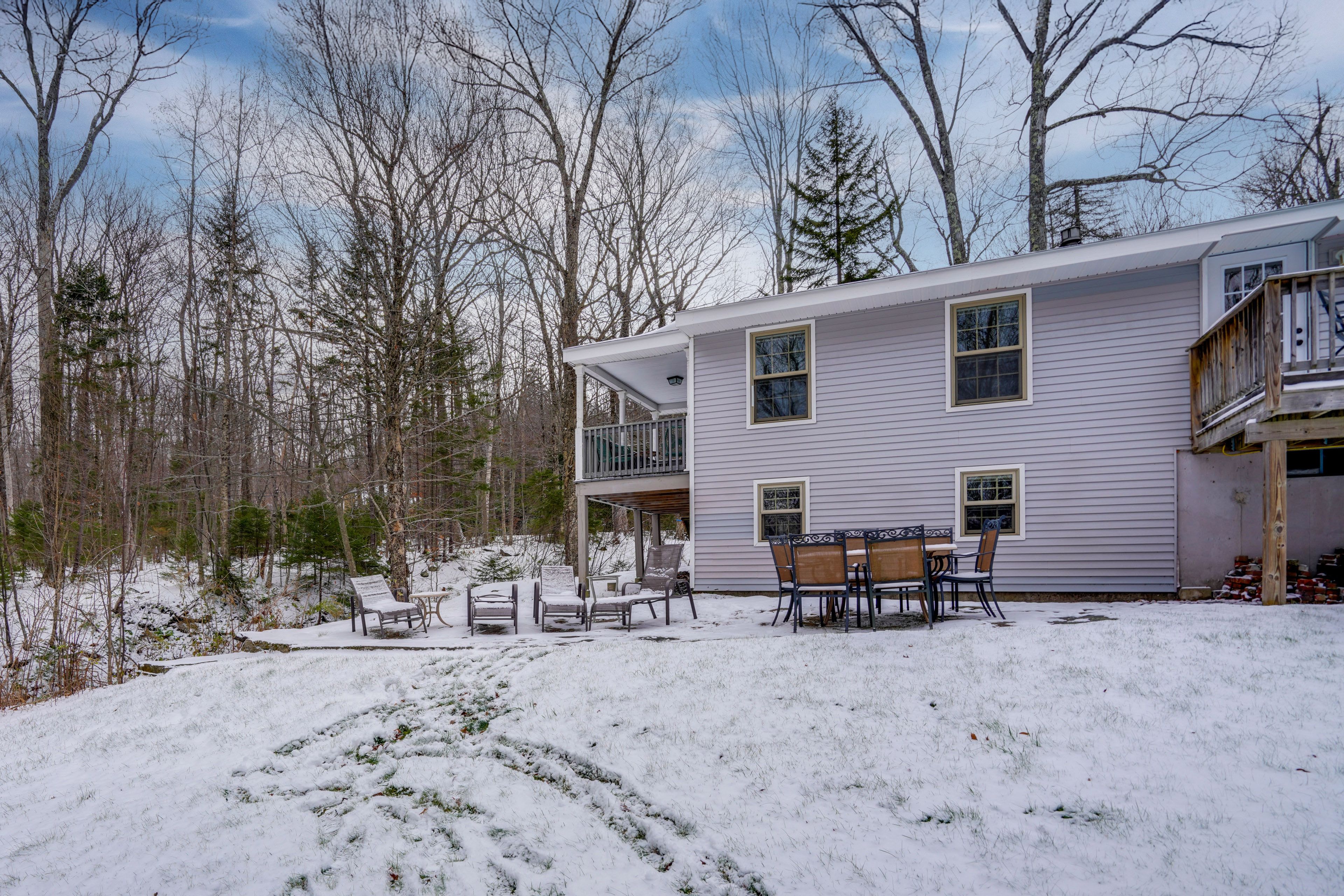Patio | 2 Balconies | Gas Grill | Dining Areas | Seating