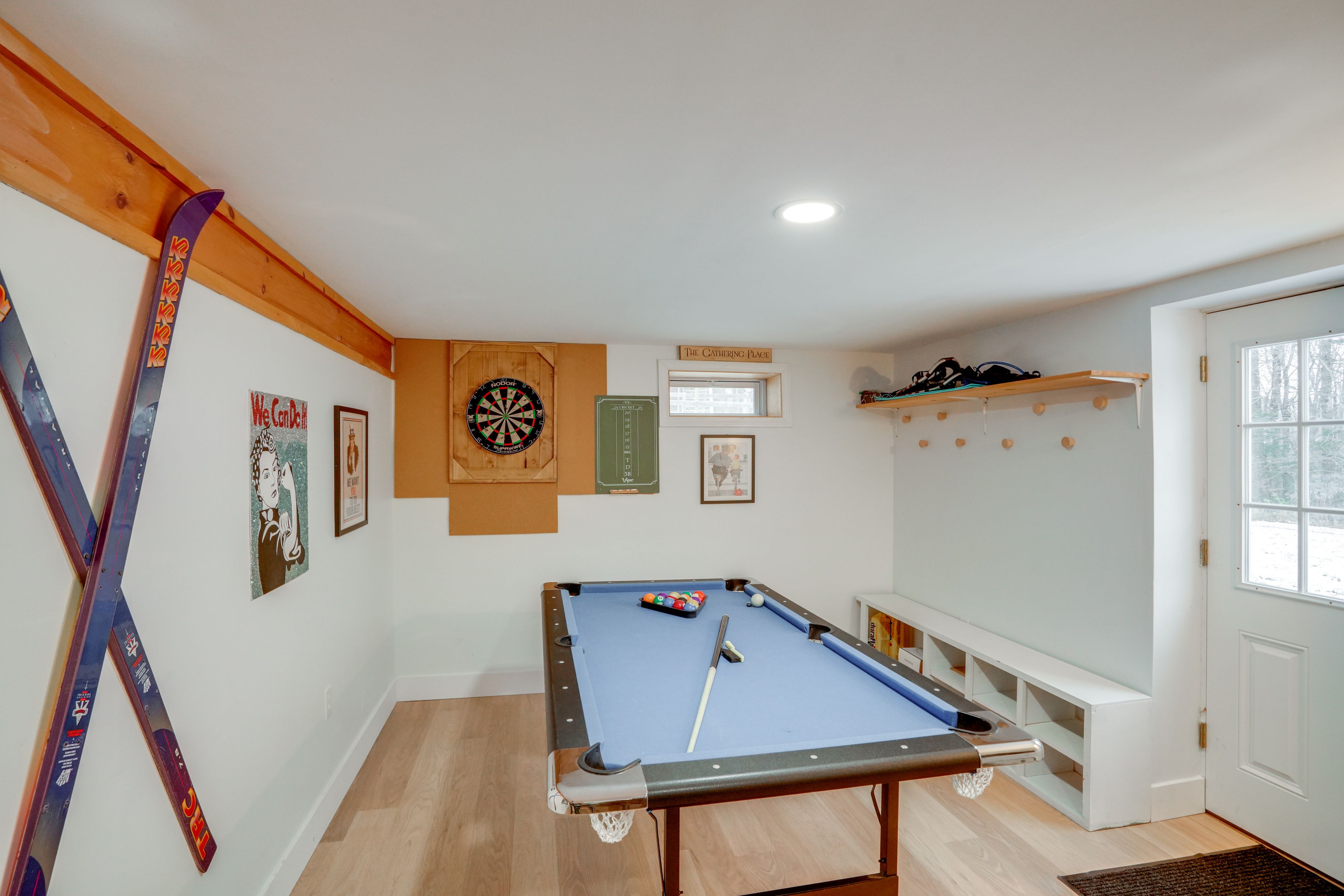 Game Area | Lower Level | Pool Table | Dartboard | Board Games | Free WiFi