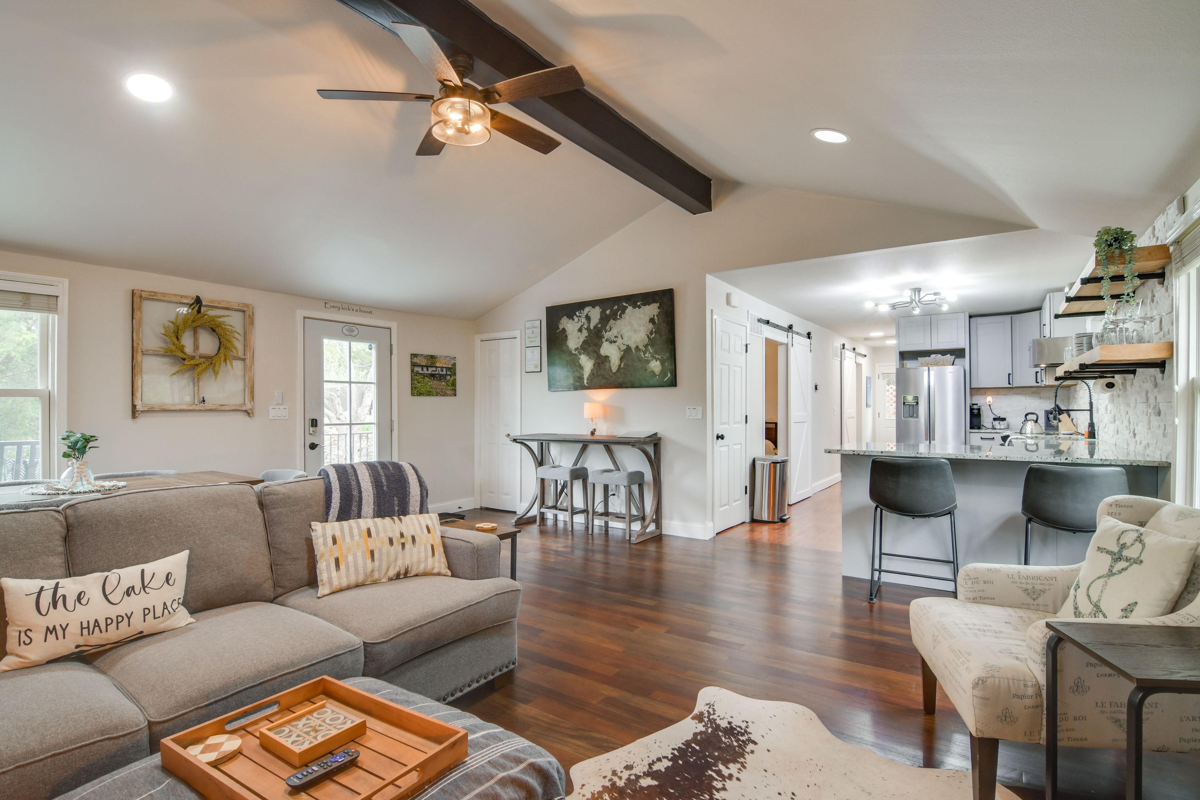 Living Room | 1st Floor | Central A/C & Heat | Free WiFi