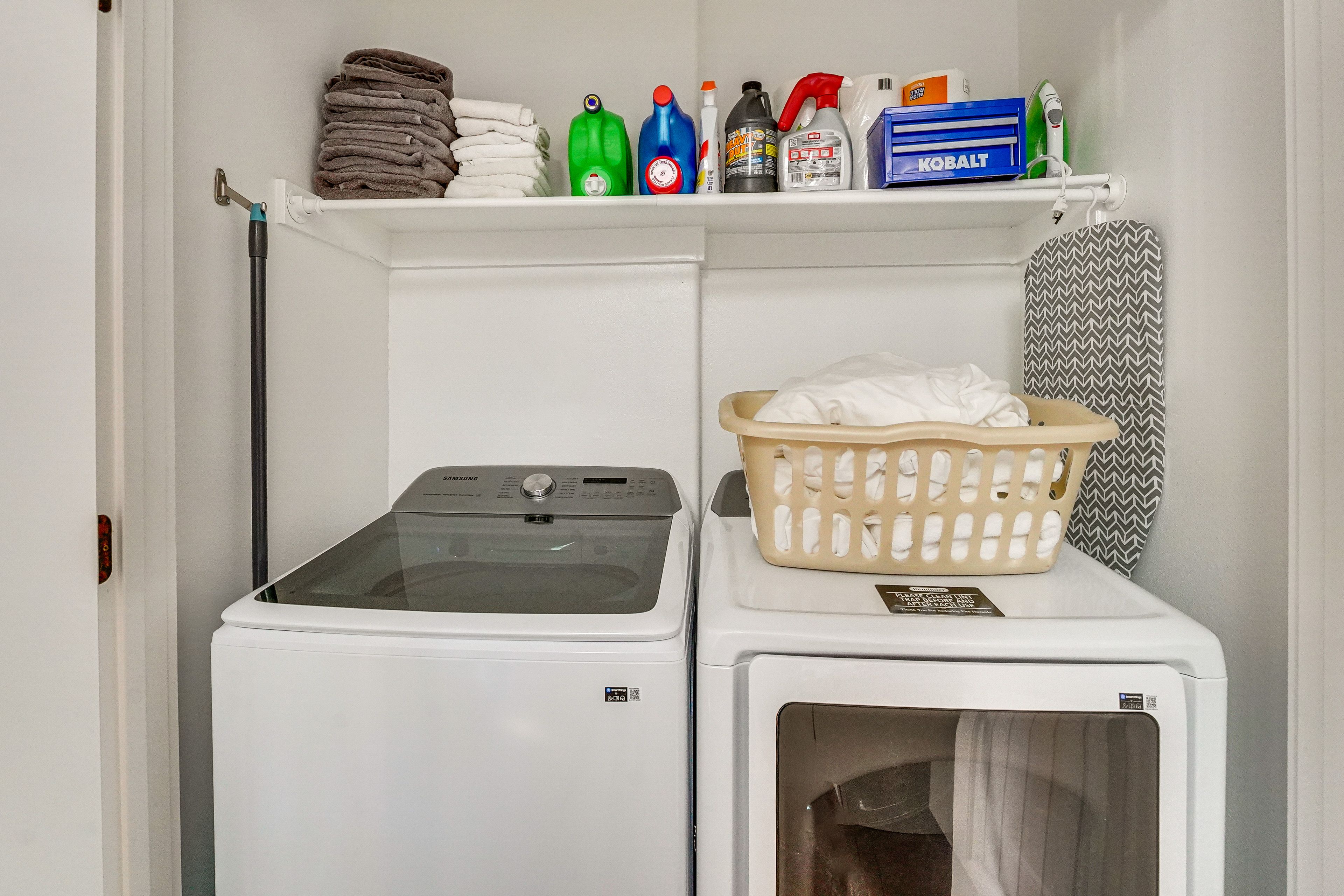Laundry Closet | 1st Floor | Washer/Dryer